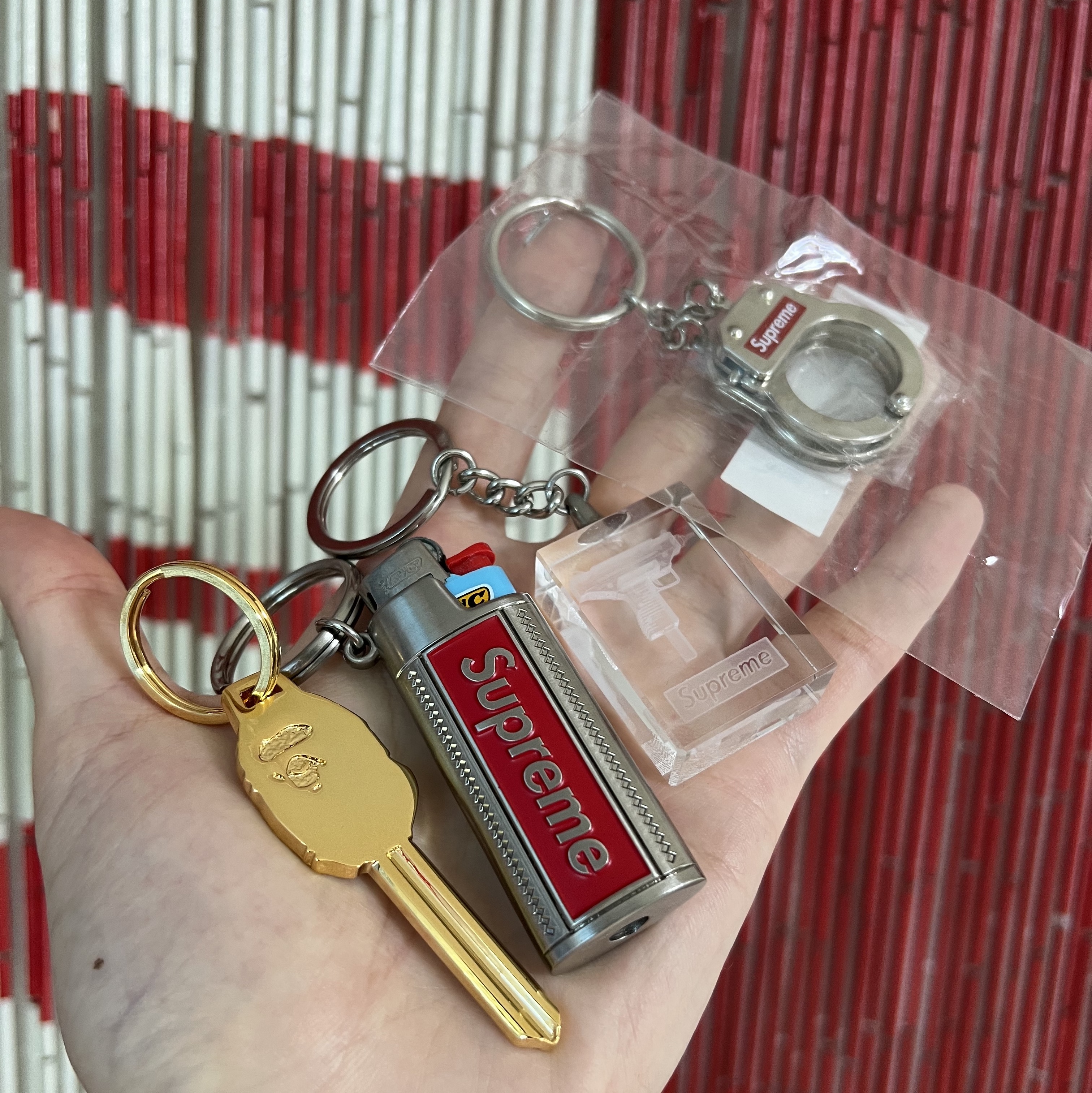 Supreme Metal Lighter Holster - 19SS 착용 스타일
