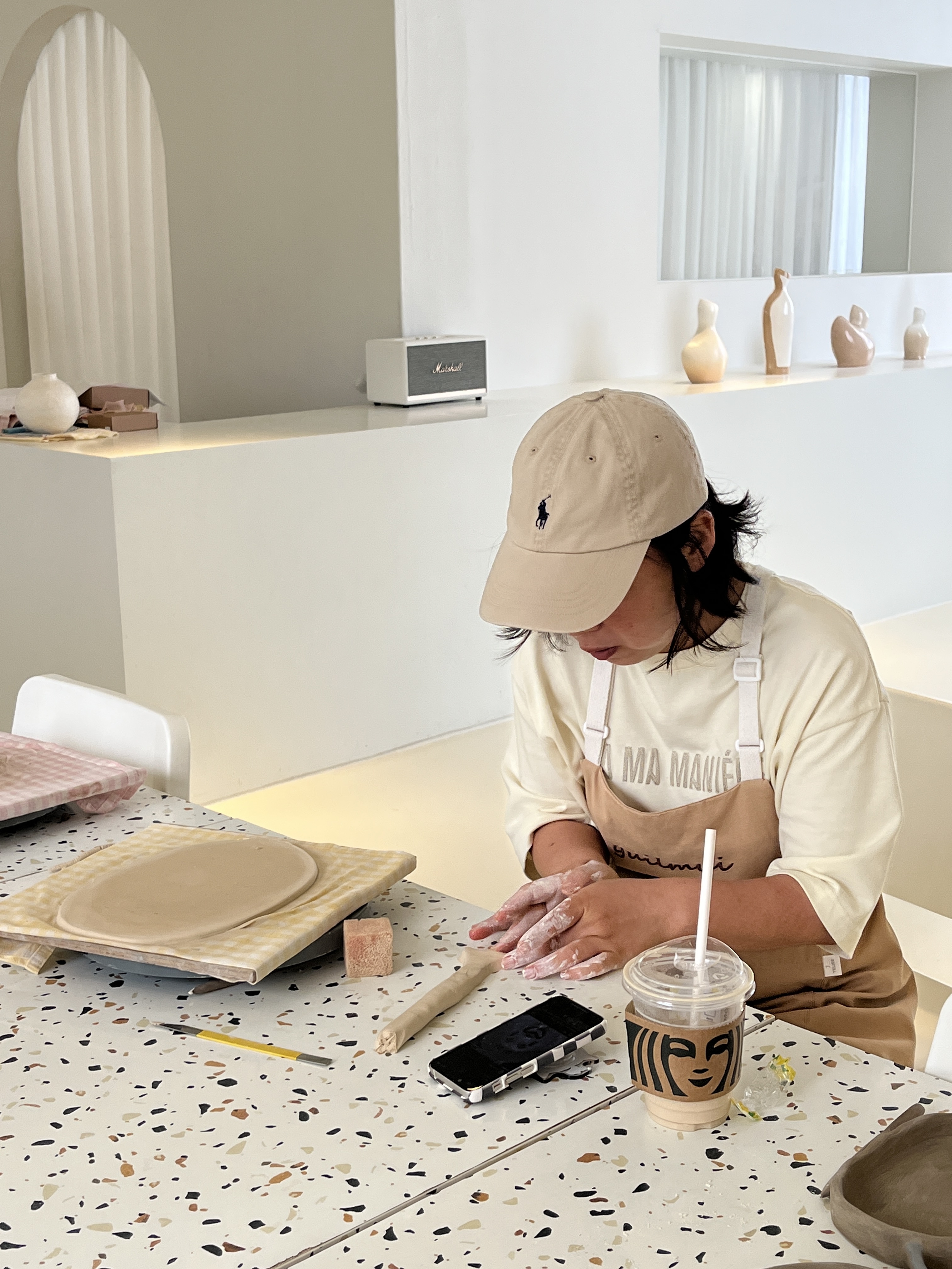 Jordan x A Ma Maniere T-Shirt Coconut Milk - Asia, Jordan 1 Low SE Tokyo 96 착용 스타일 - 2