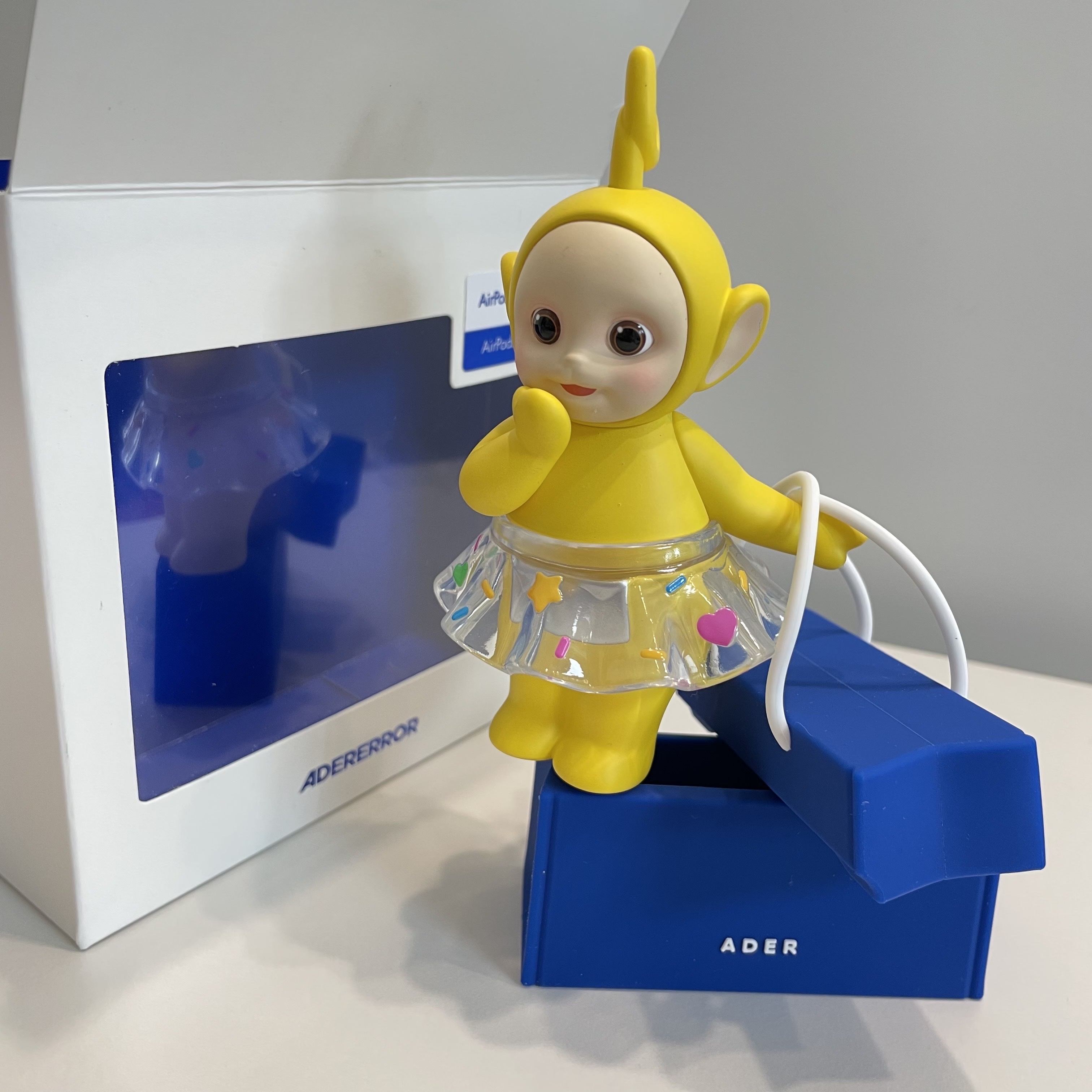 Ader Error Shopper Bag AirPods Pro Case Z-Blue 착용 스타일 - 2