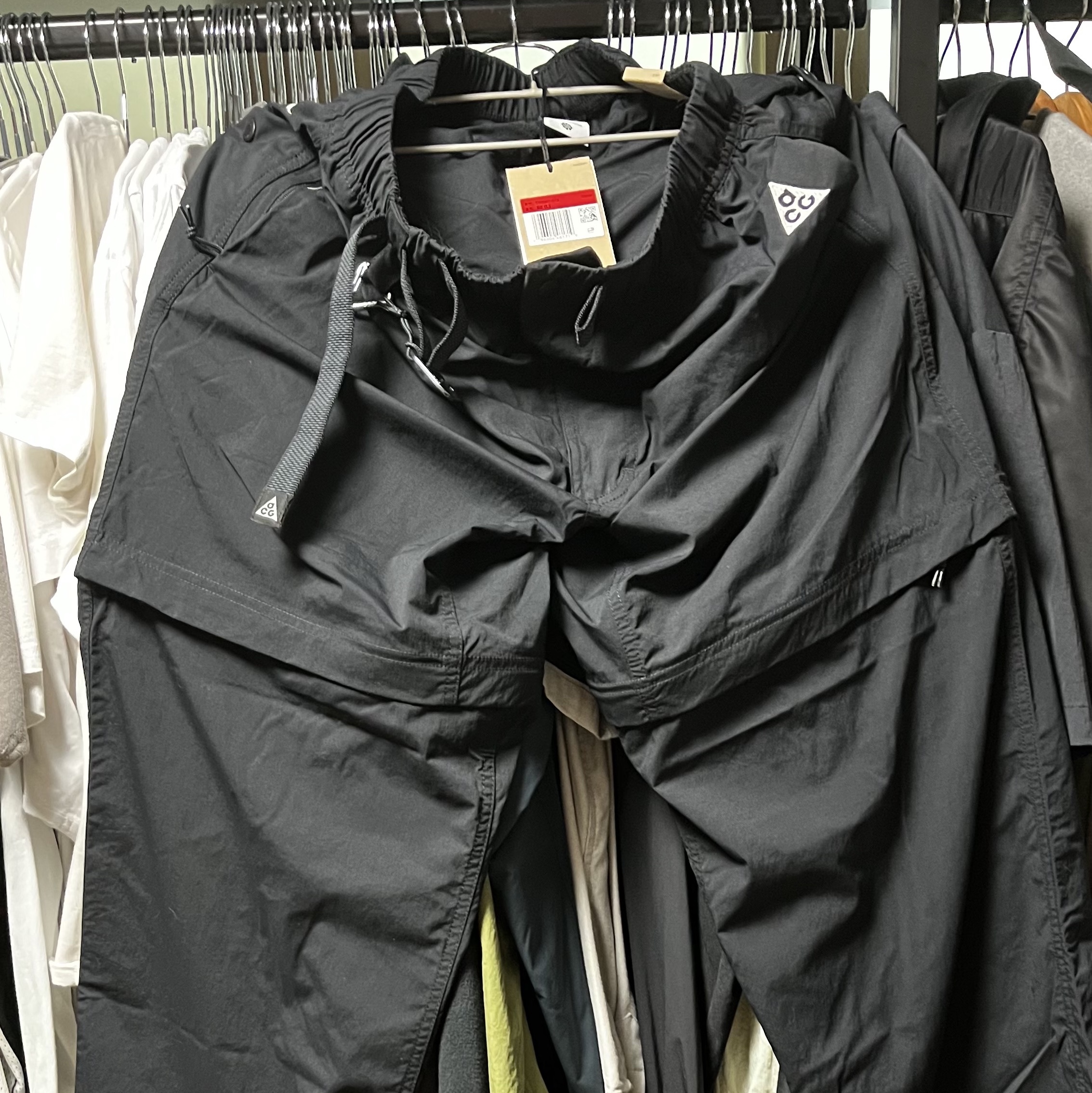 Nike ACG Zip-Off Trail Pants Black - Asia 착용 스타일