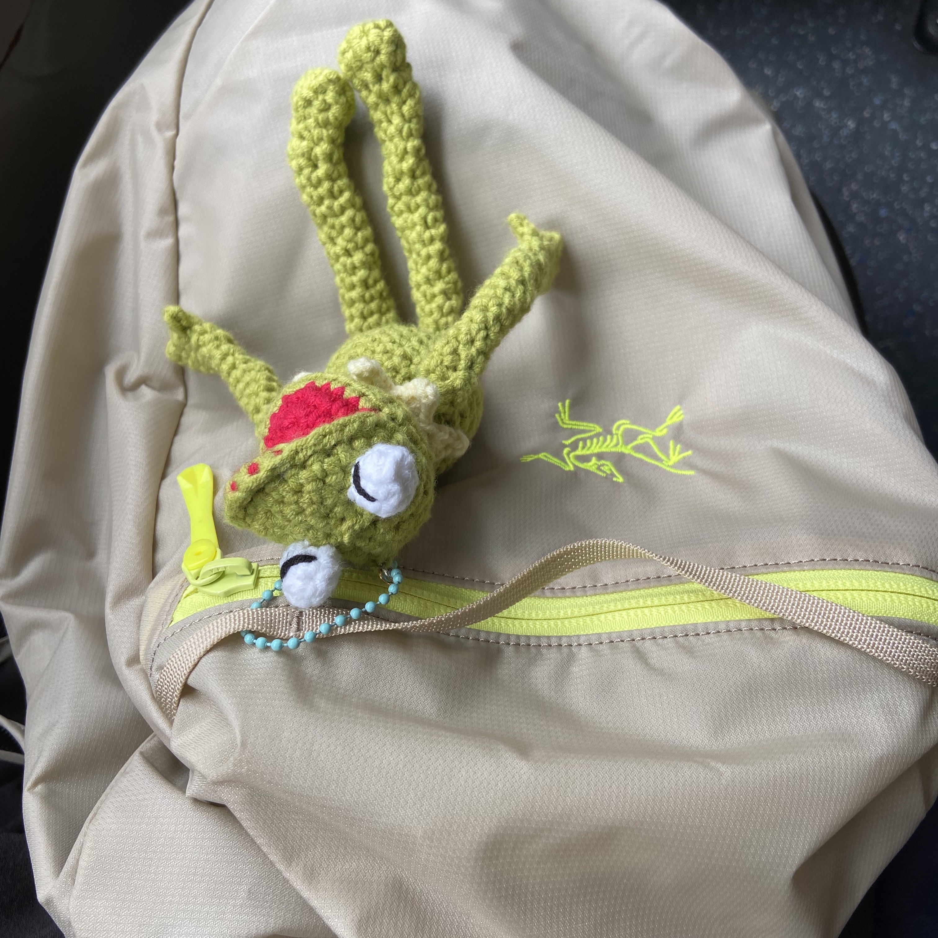 Arc'teryx Heliad 10 Backpack Wicker 착용 스타일