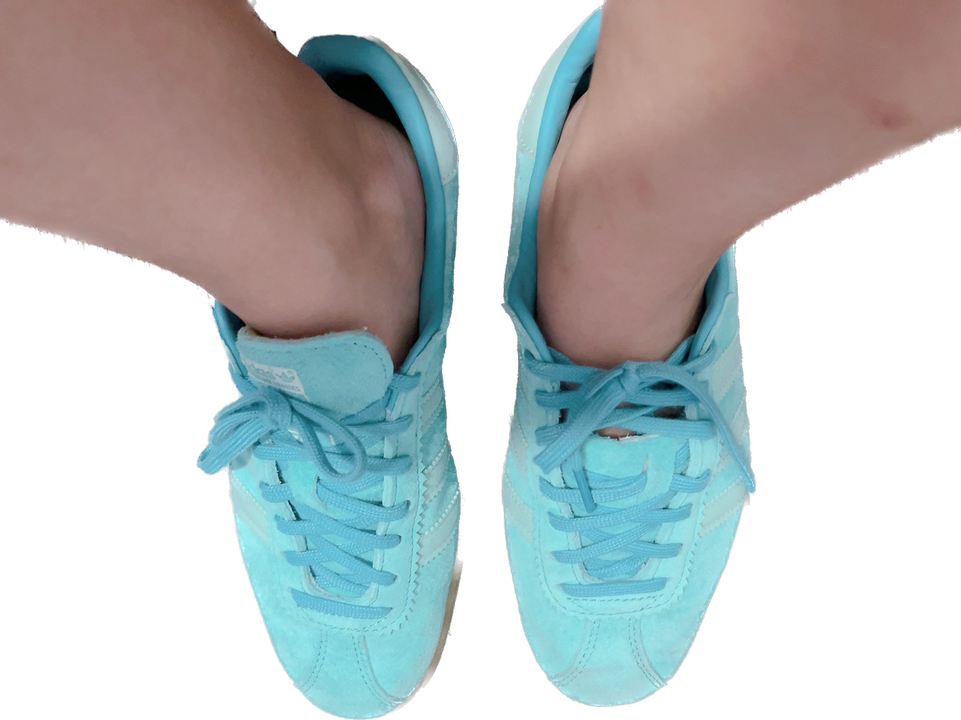 Adidas Bermuda Easy Mint 착용 스타일 - 2