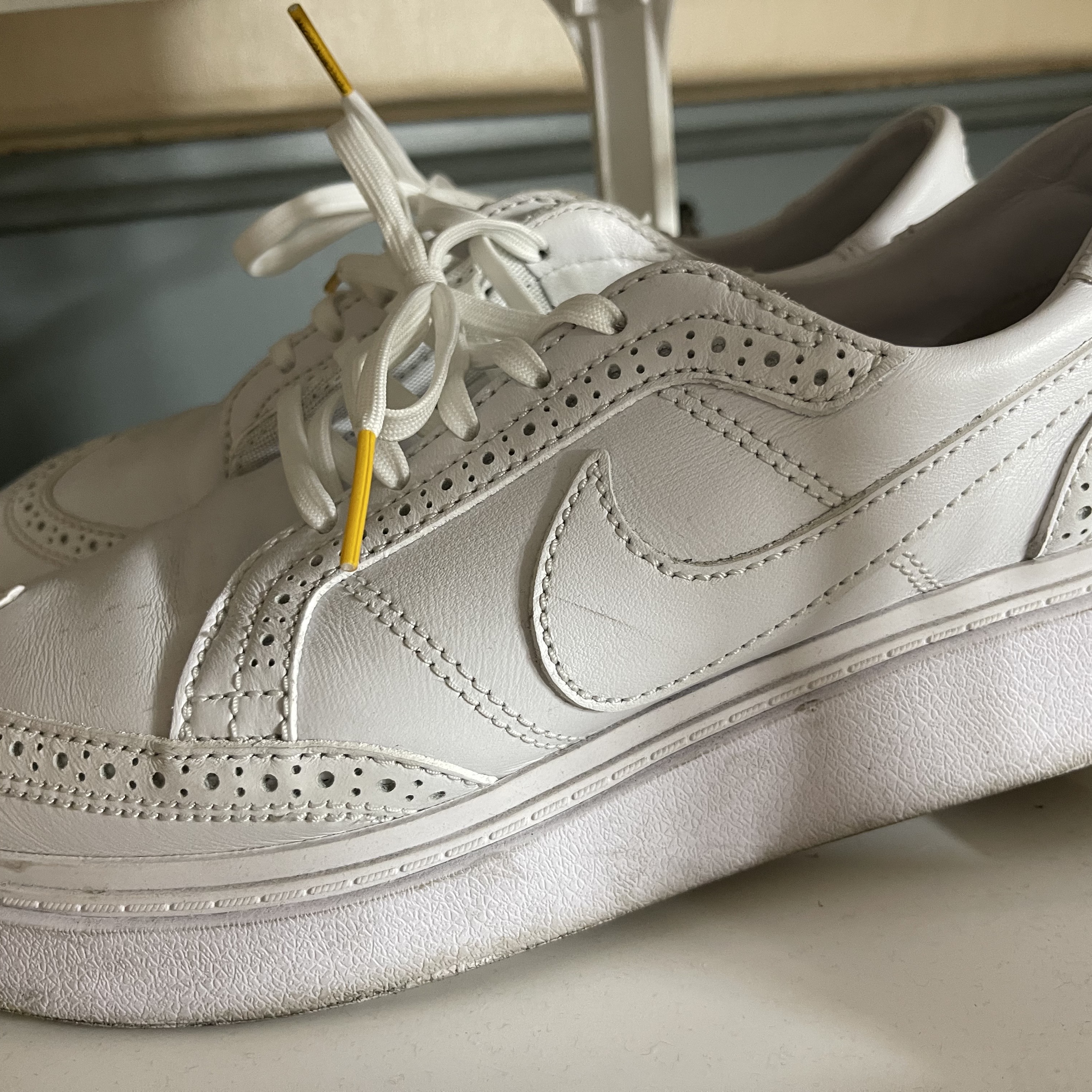 Nike x Peaceminusone Kwondo1 White 착용 스타일