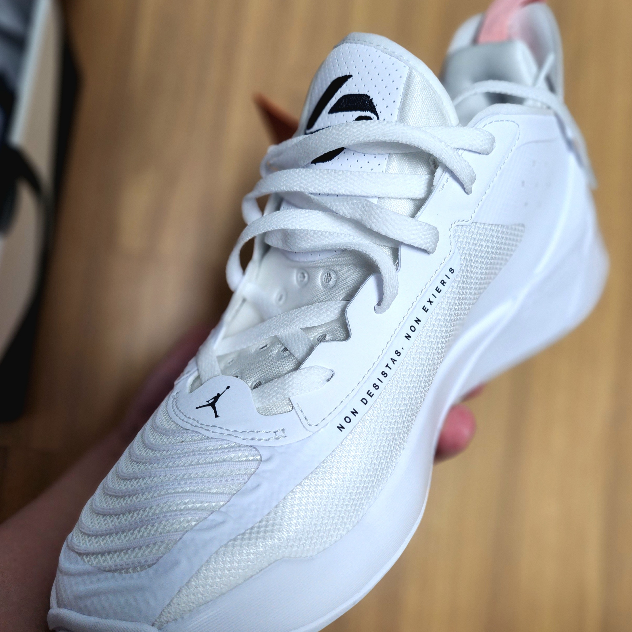 Jordan Luka 1 PF White Bleached Coral 착용 스타일 - 1