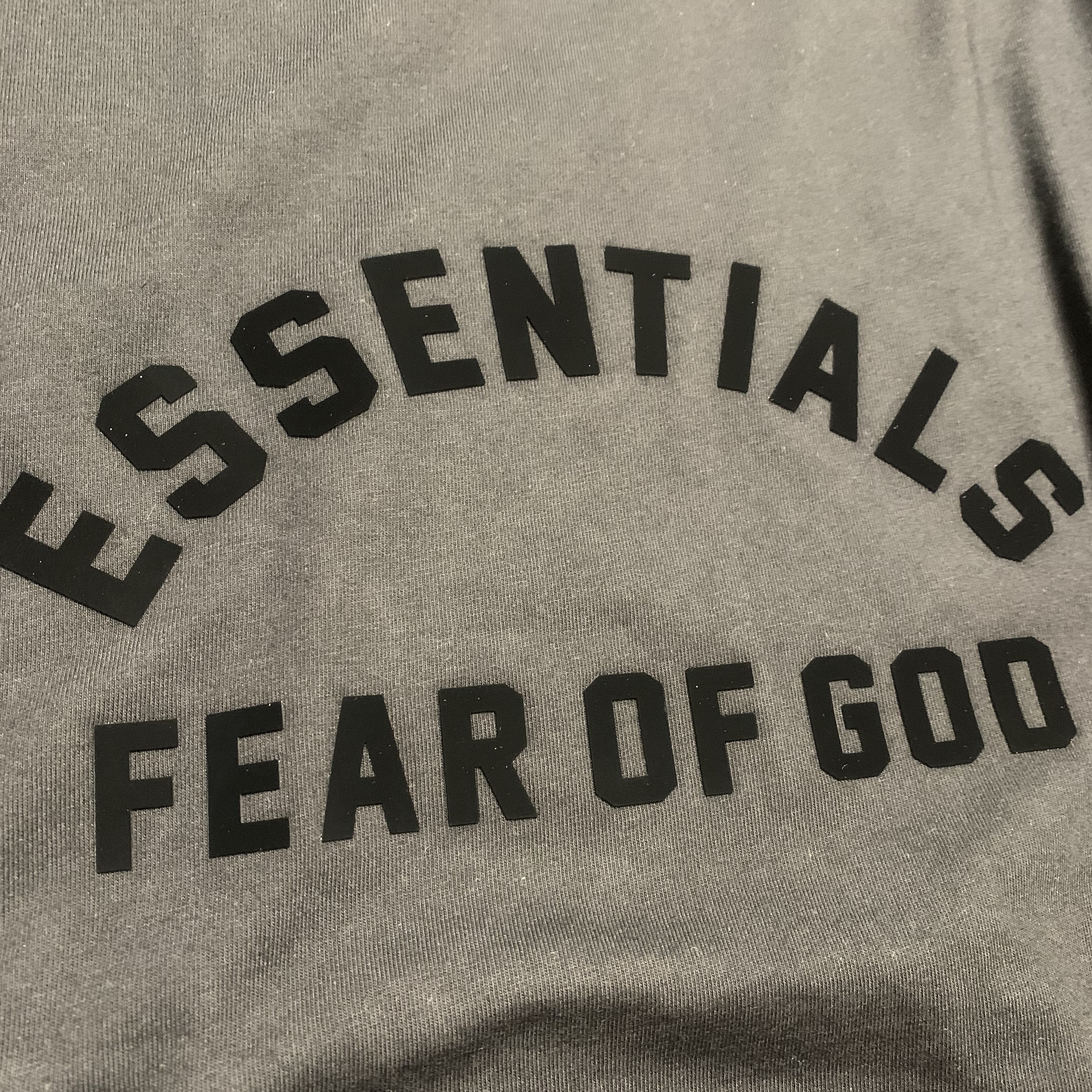 Essentials The Black Collection T-Shirt Black - 23SS 착용 스타일 - 1