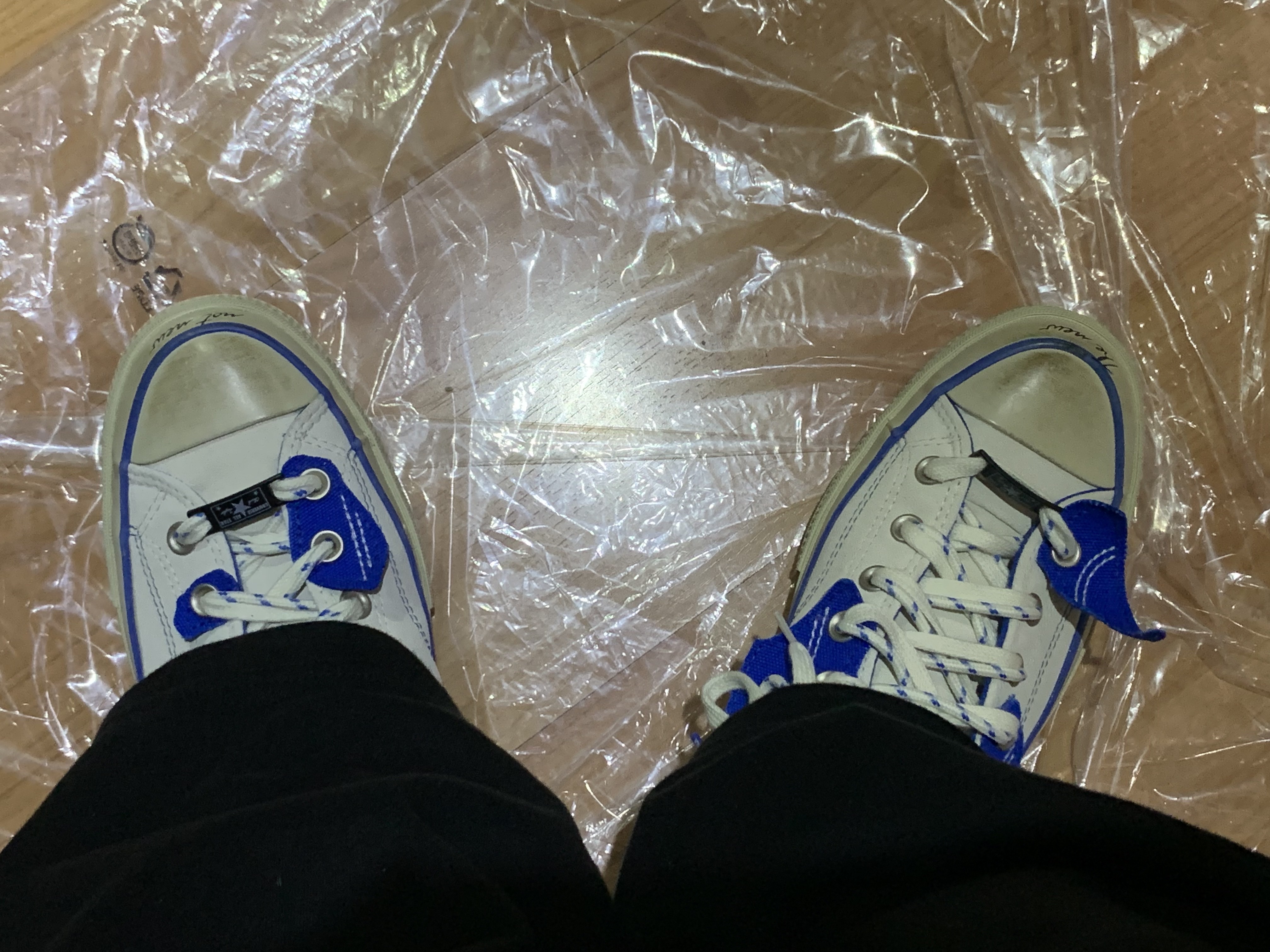 Converse x Ader Error Chuck 70 High White 착용 스타일