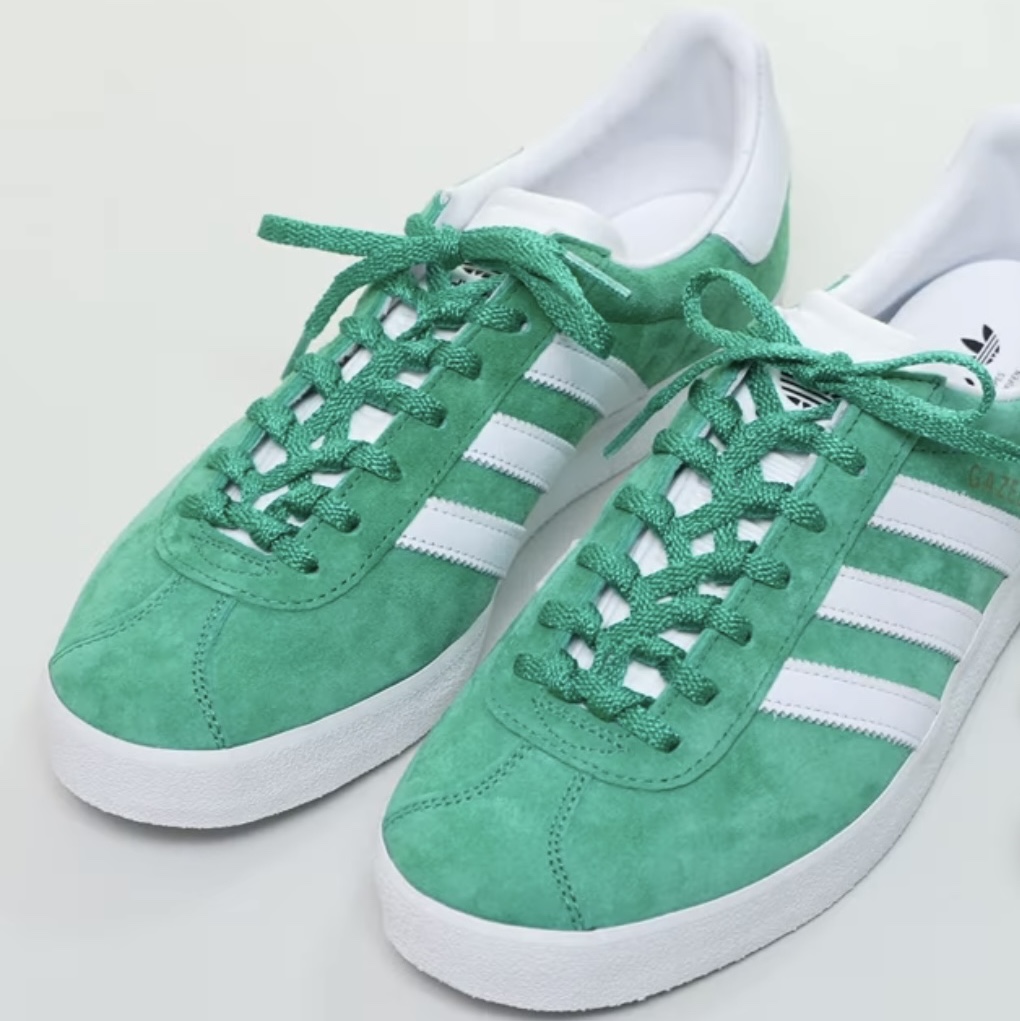 (J) Adidas Gazelle Easy Green 착용 스타일 - 2