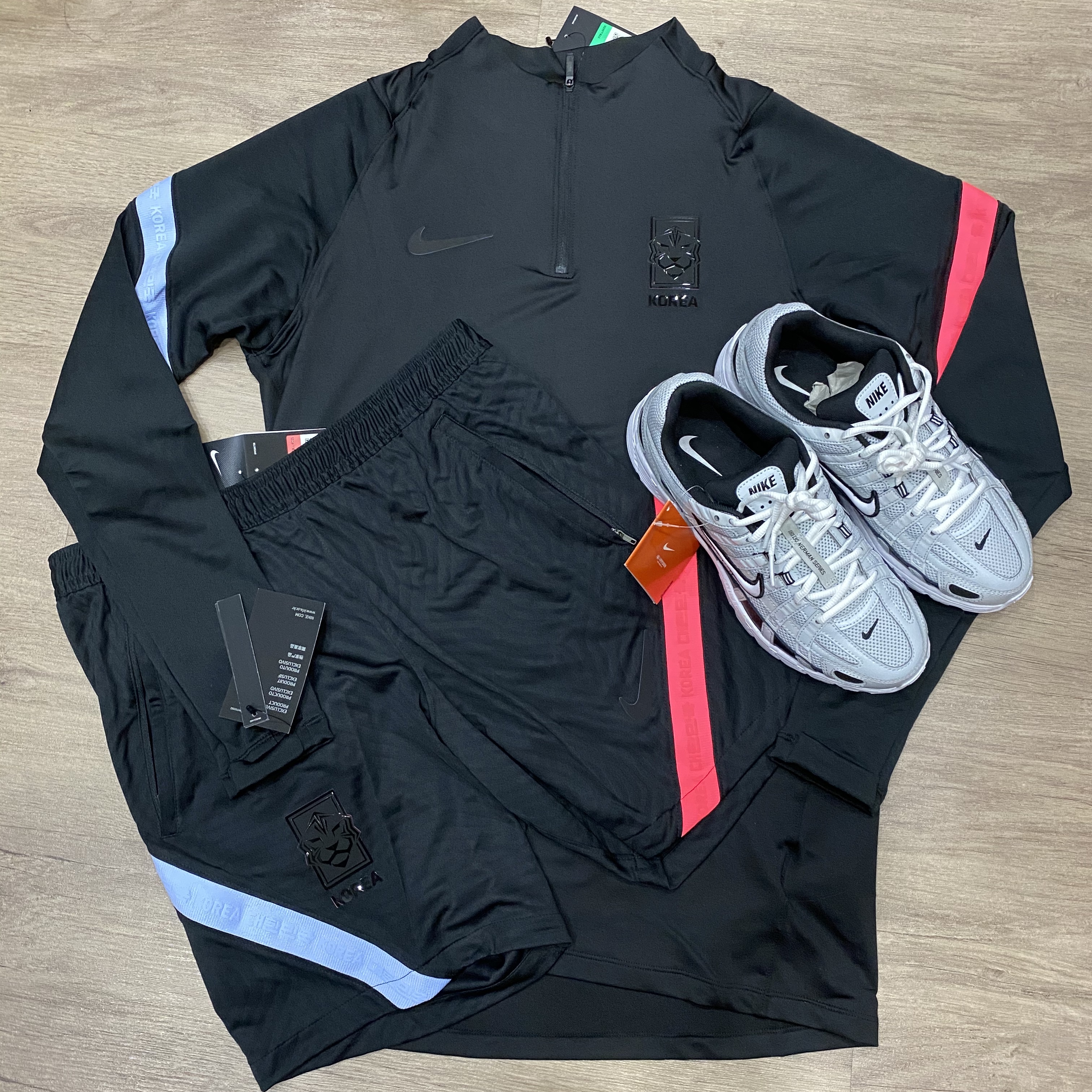 Nike P-6000 Pure Platinum 착용 스타일