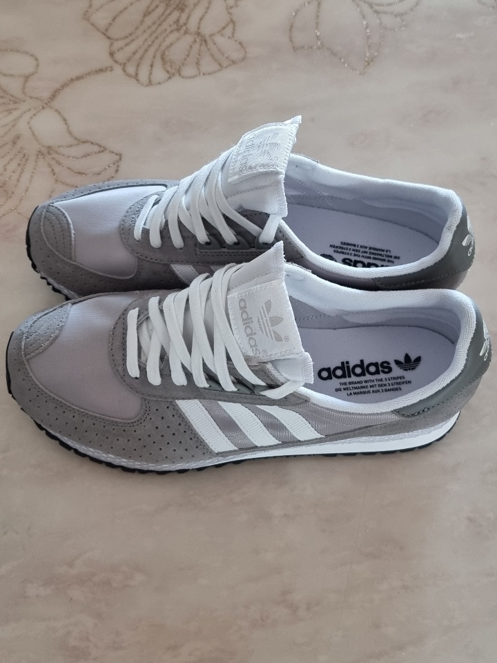Adidas City Marathon PT Beige Navy 착용 스타일 - 4