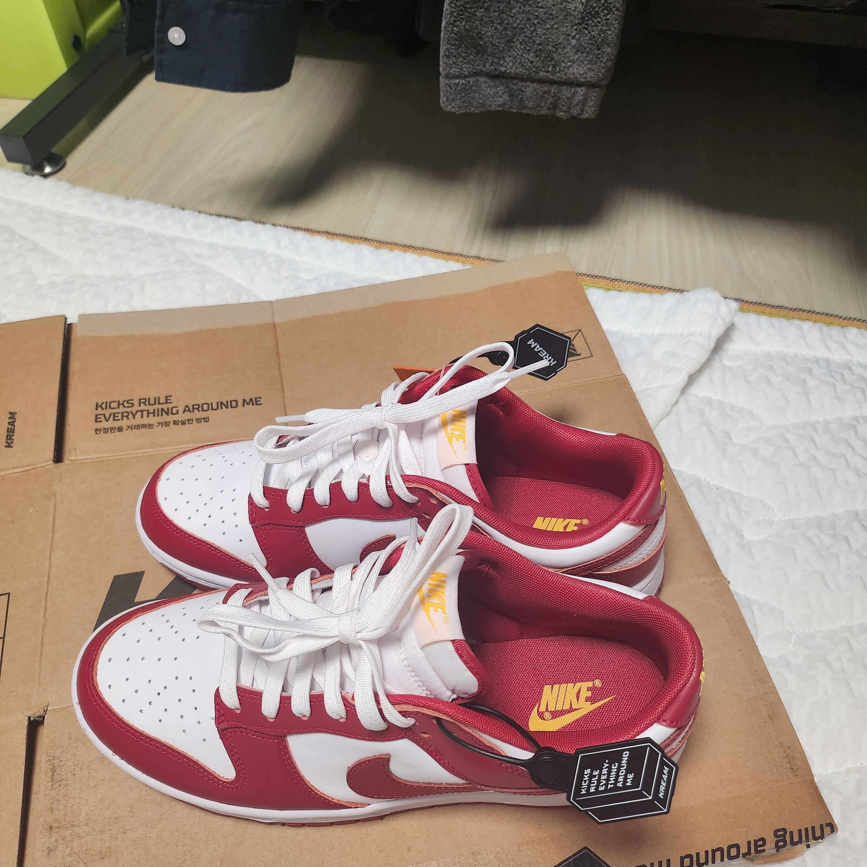 Nike Dunk Low Retro Gym Red 착용 스타일
