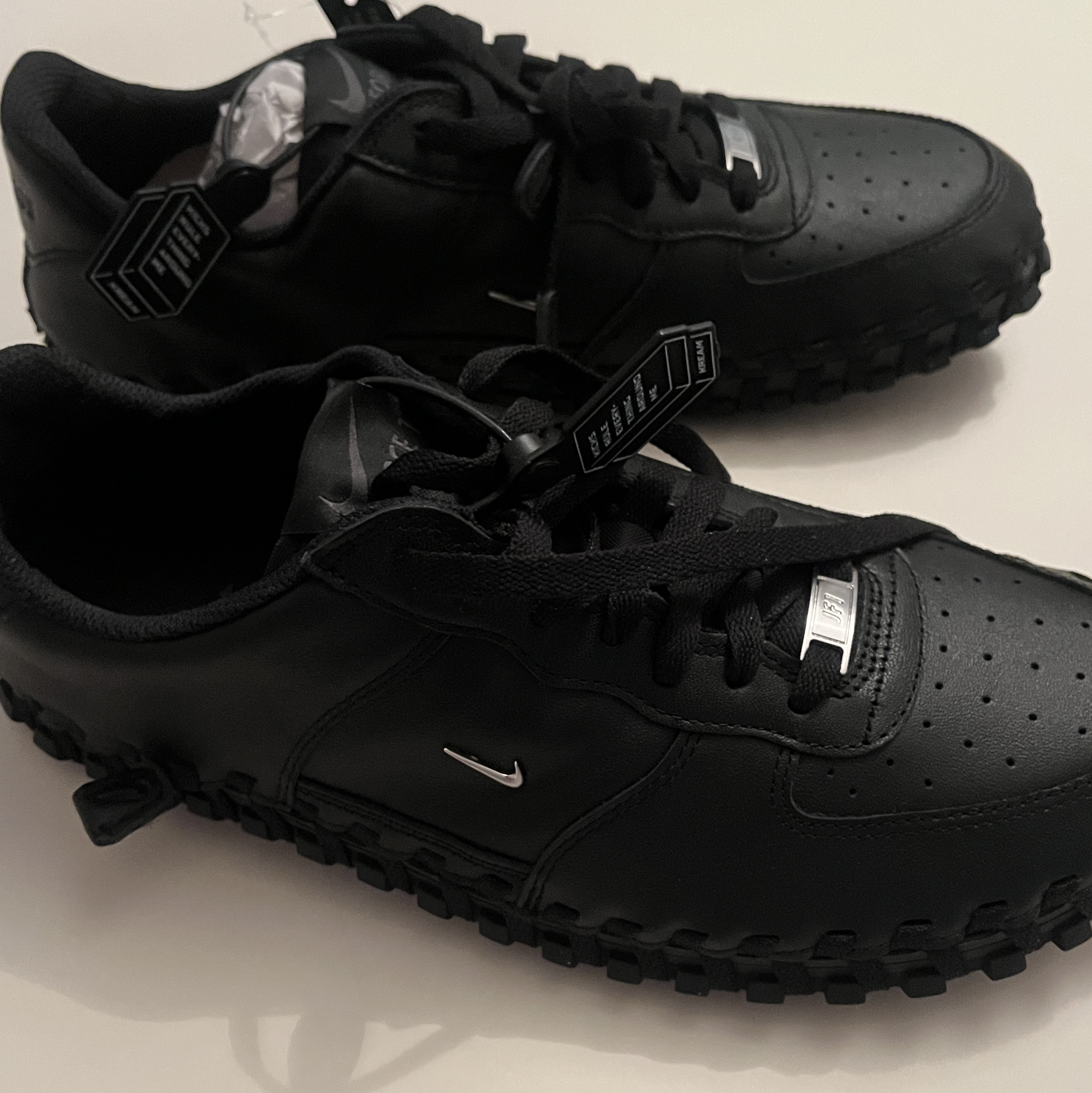 Nike x Jacquemus J Force 1 Low LX SP Black 착용 스타일
