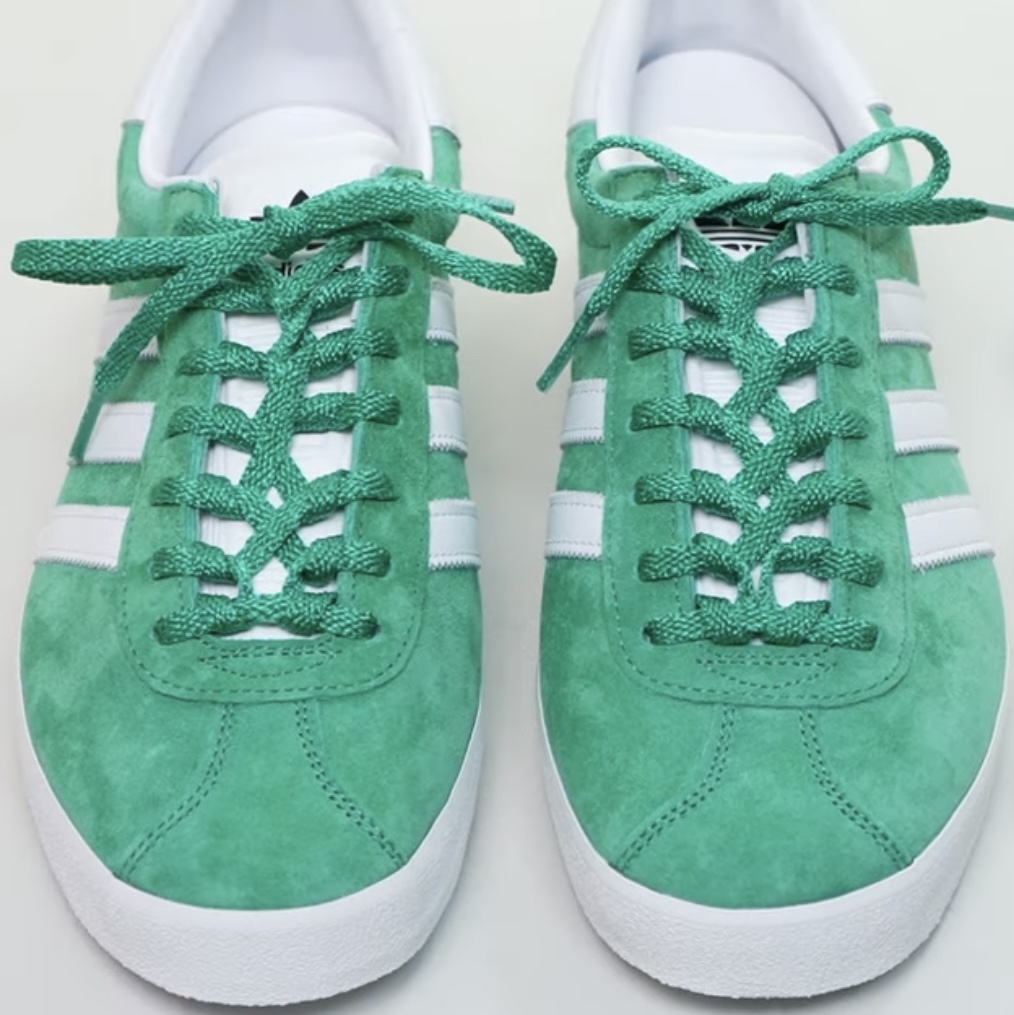 (J) Adidas Gazelle Easy Green 착용 스타일 - 1