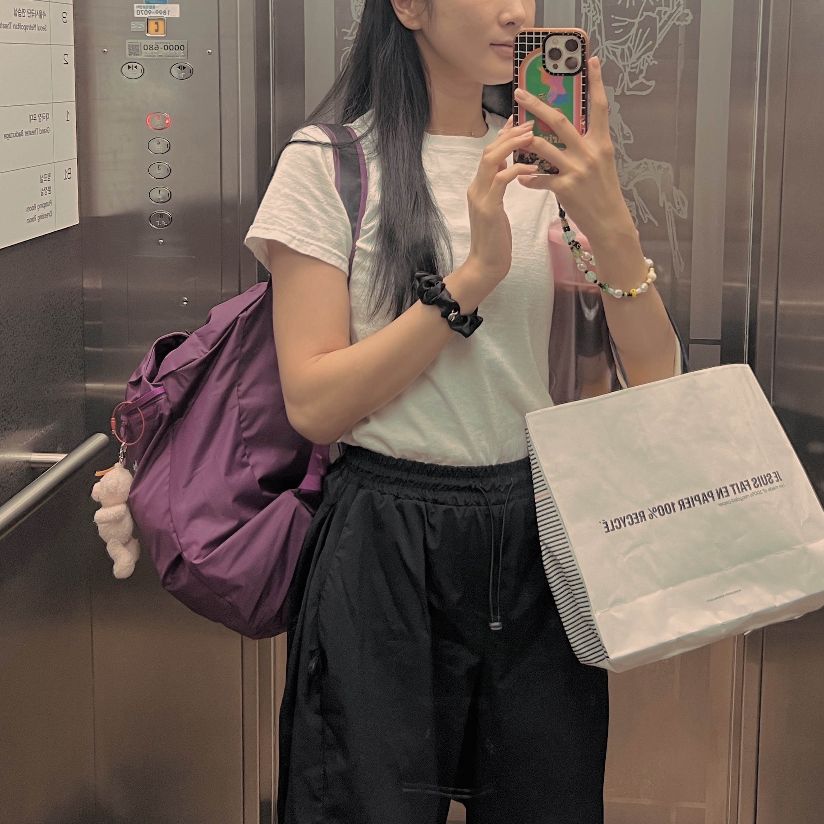Arc'teryx Heliad 10 Backpack Groovie 착용 스타일