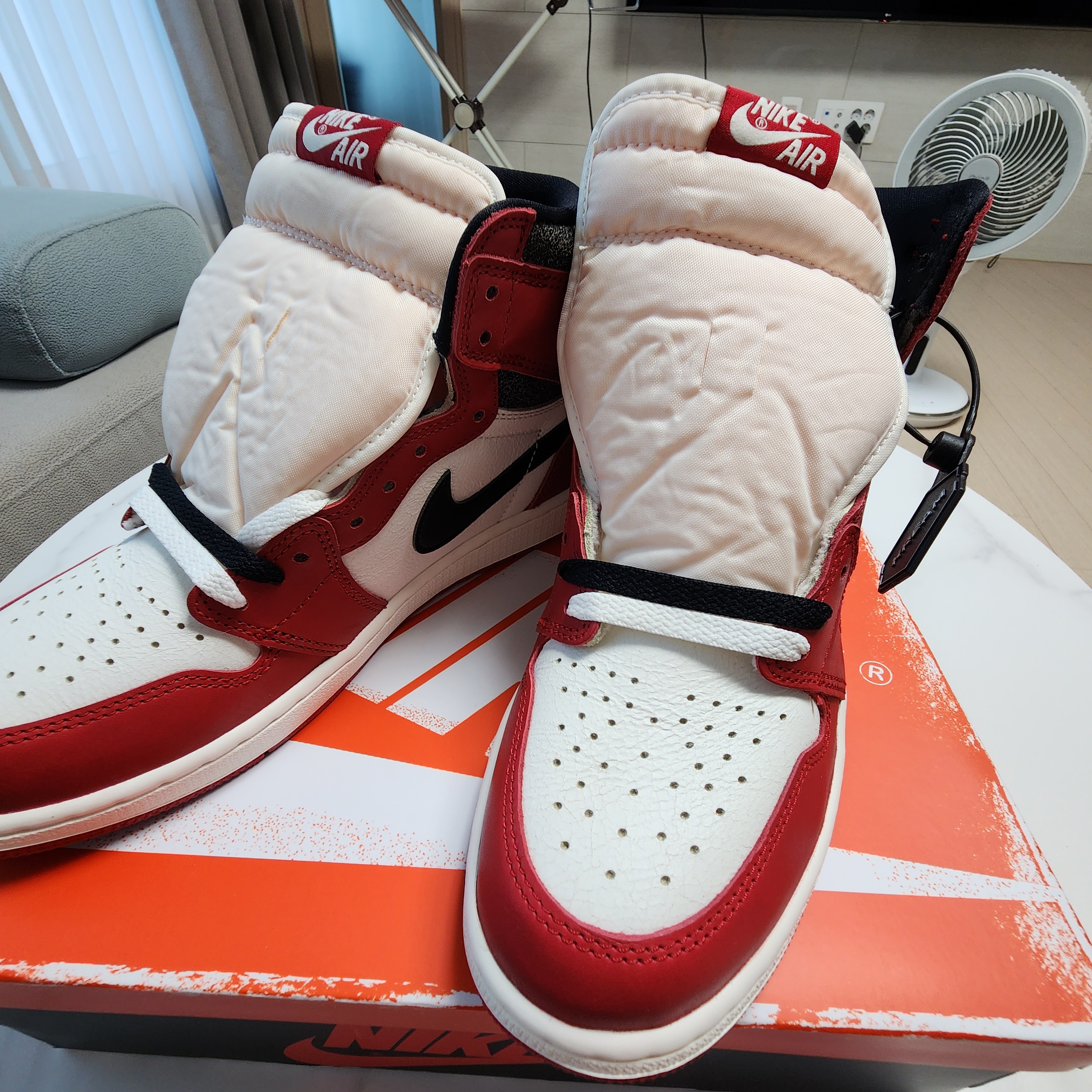 Jordan 1 Retro High OG Chicago 2022 착용 스타일 - 3