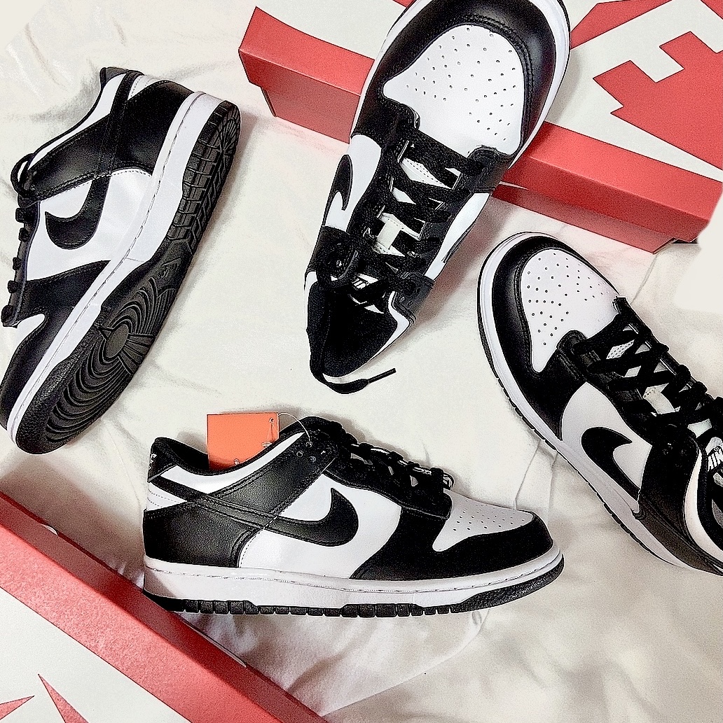 Nike Dunk Low Retro Black 착용 스타일