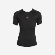 Nike Pro Dri-Fit Short Sleeve Fitness Top Black - Asia