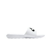(W) Nike Victori One Slide White Black