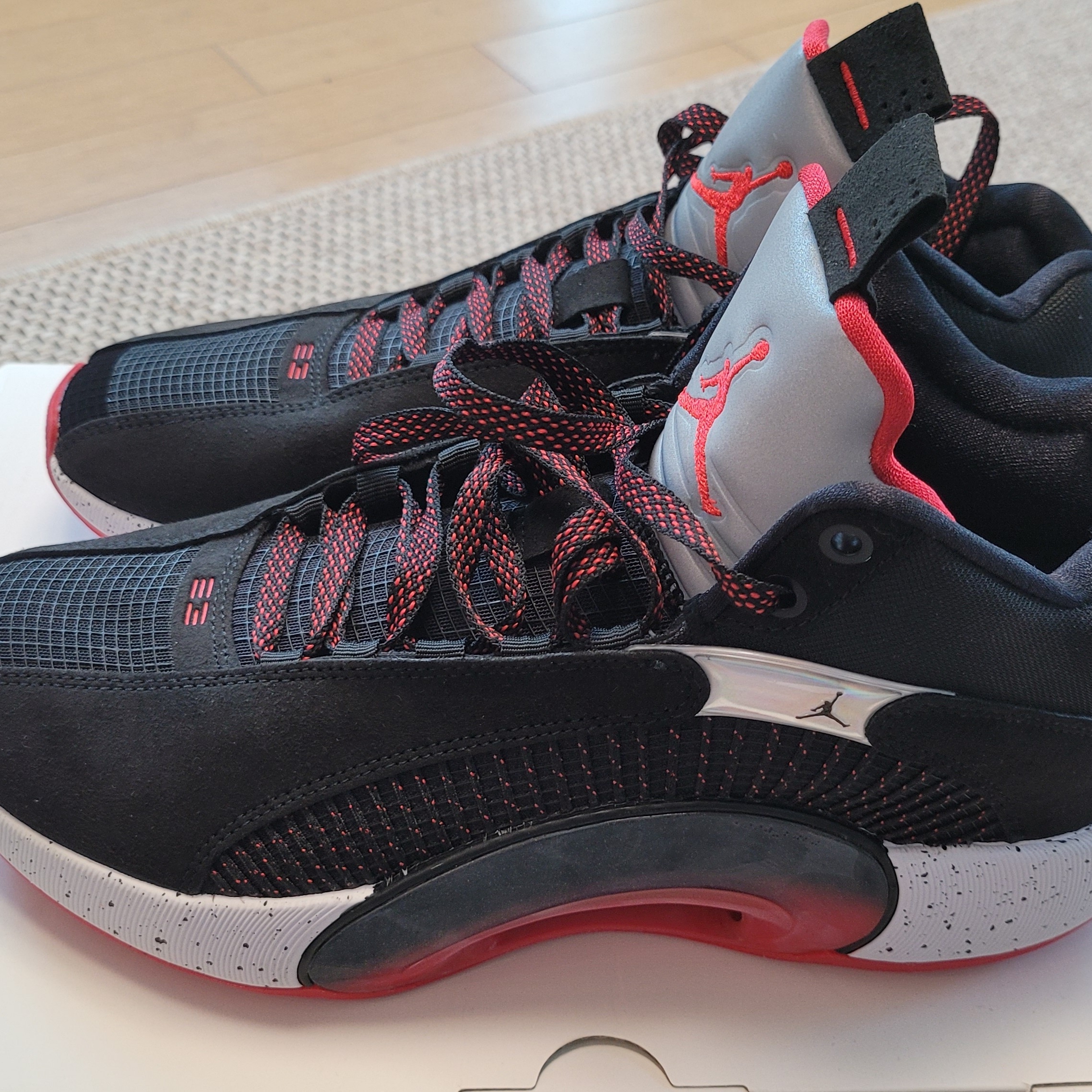 Jordan XXXV PF Bred 착용 스타일 - 1