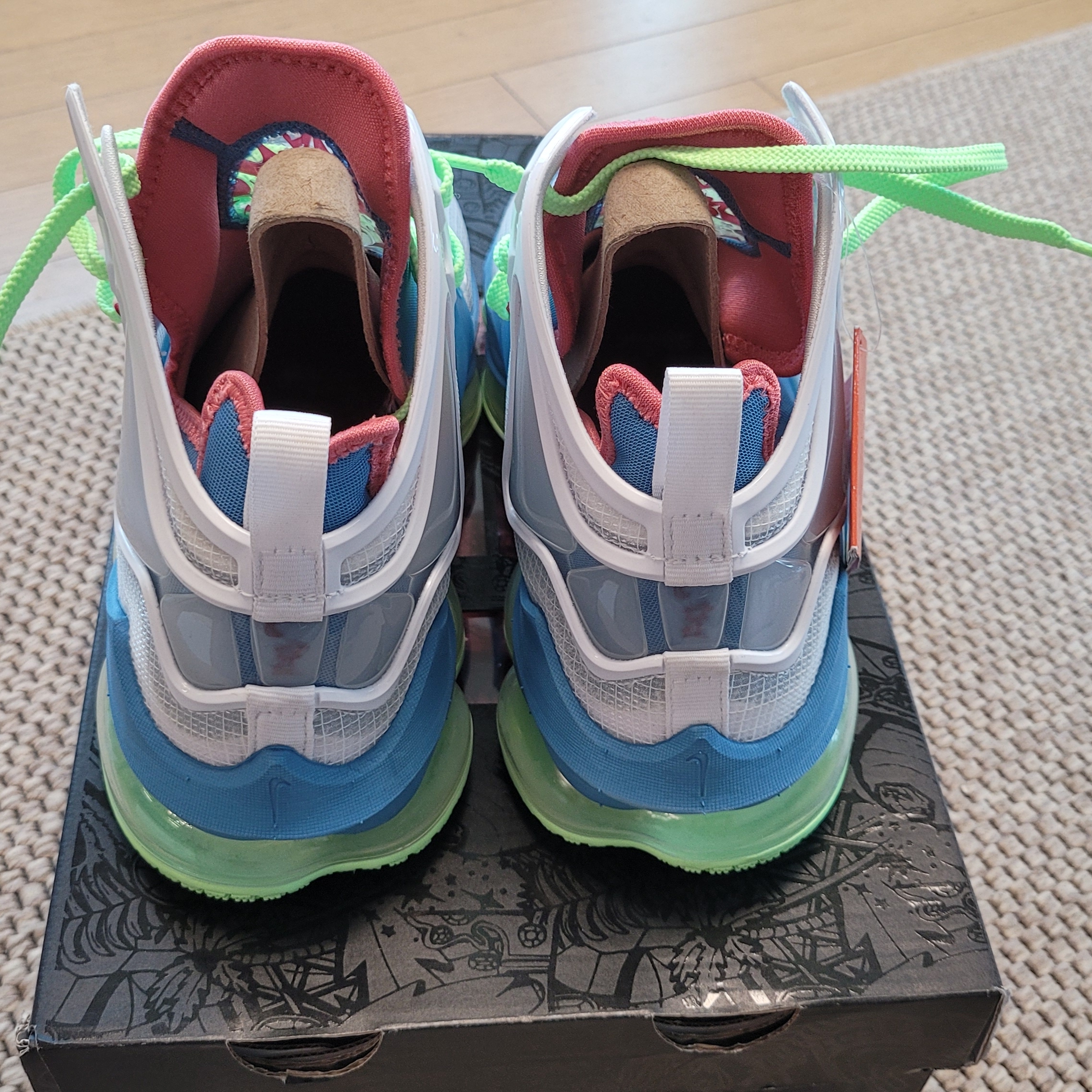 Nike LeBron XIX Tropical 착용 스타일 - 3