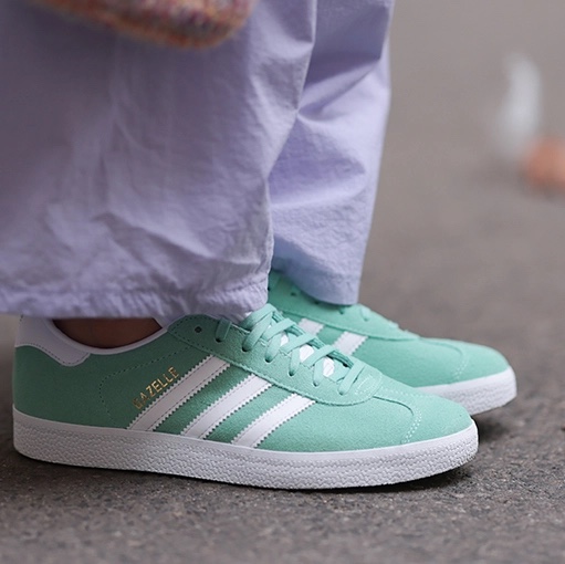 (J) Adidas Gazelle Easy Green 착용 스타일