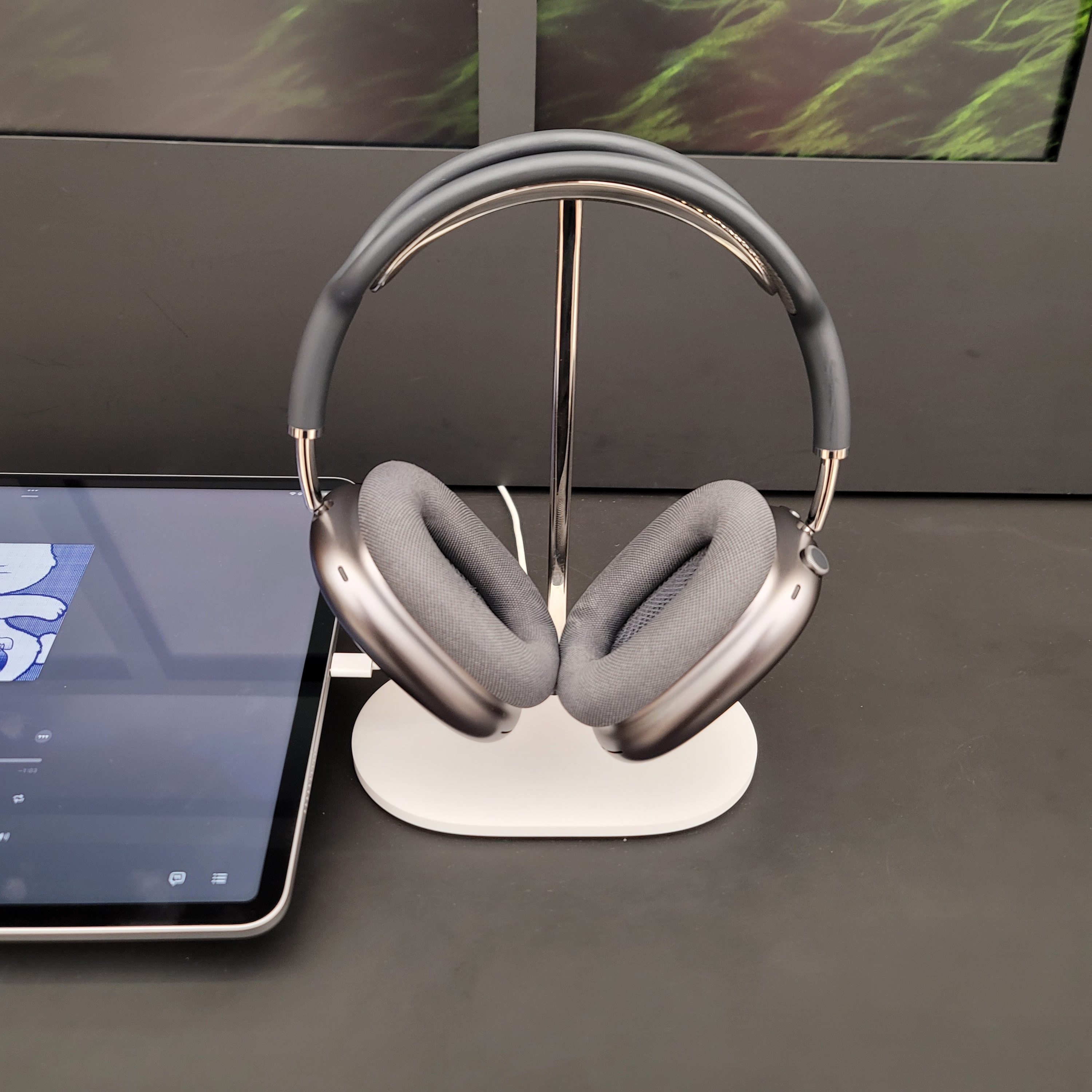 Apple AirPods Max Lightning Space Gray (Korean Ver.) 착용 스타일