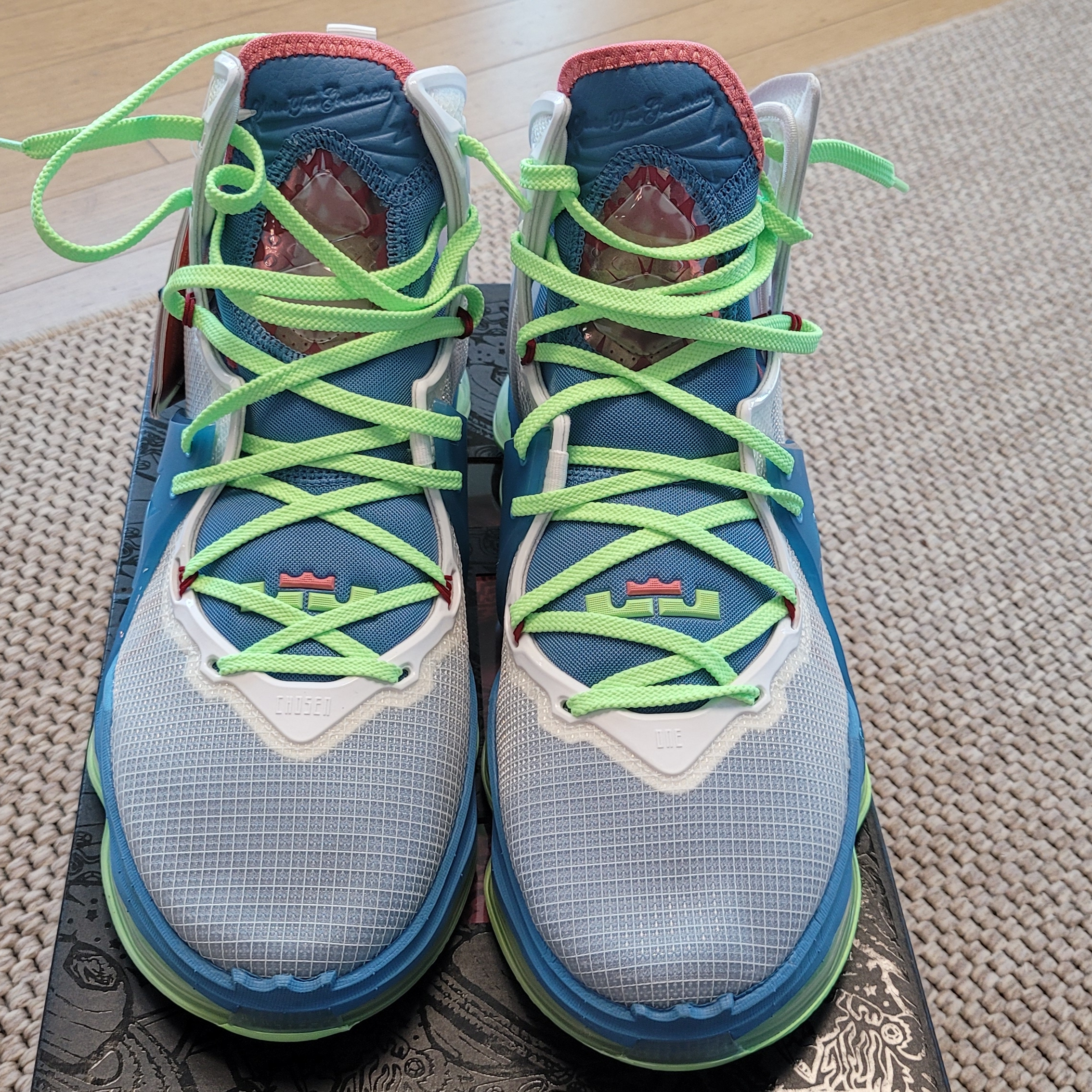 Nike LeBron XIX Tropical 착용 스타일 - 5
