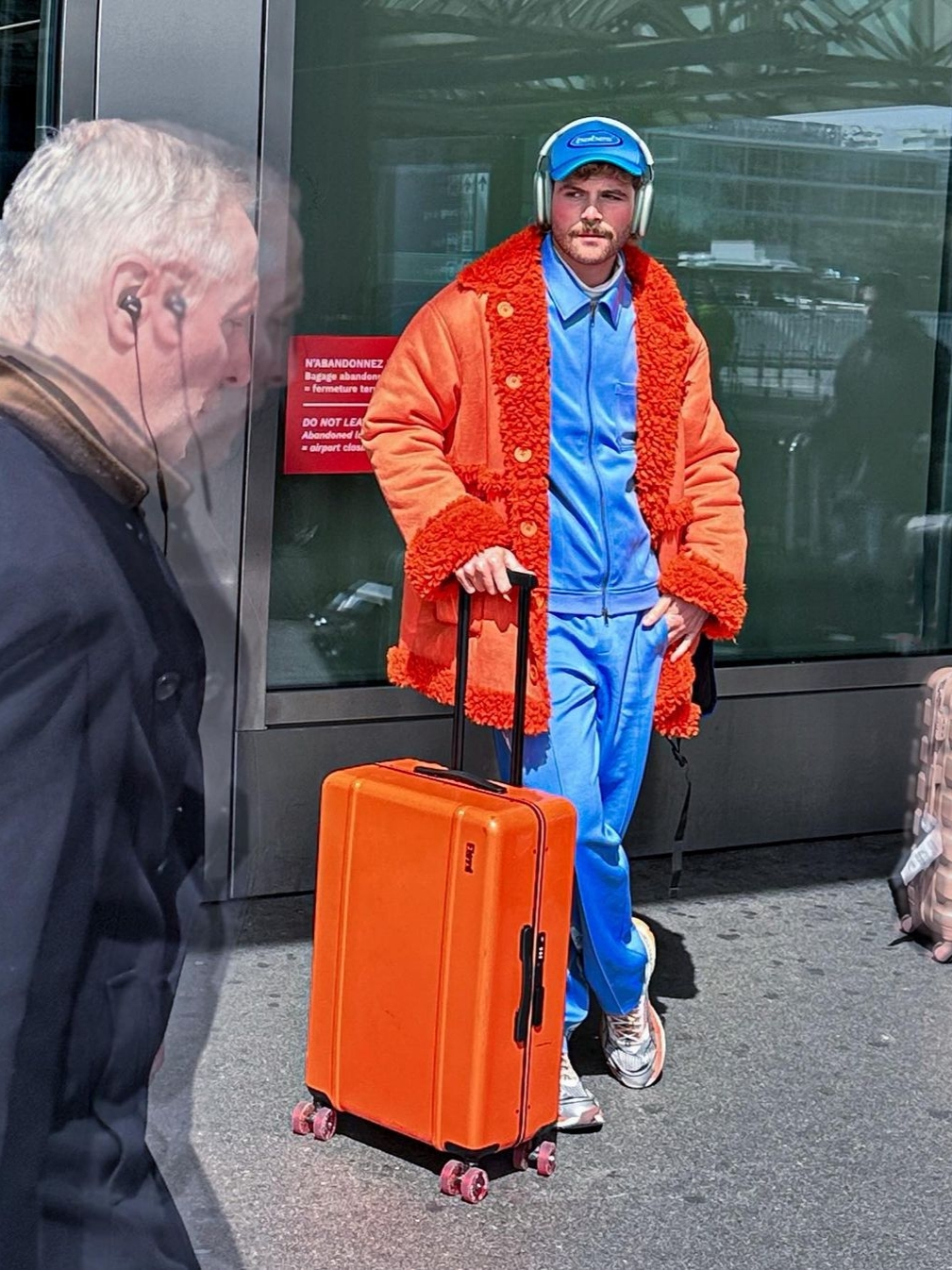 Floyd Cabin Hot Orange, Floyd Check In Hot Orange 착용 스타일