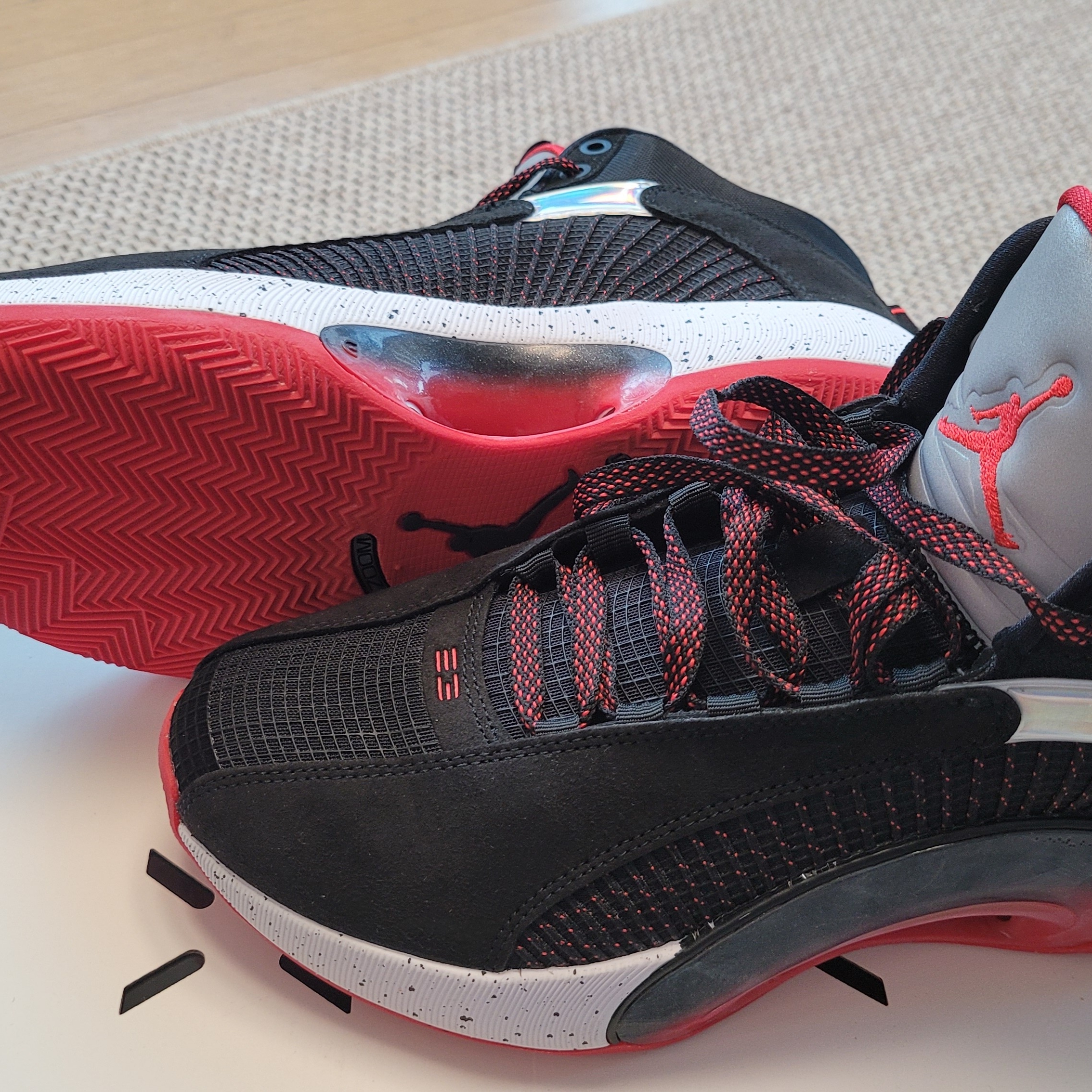 Jordan XXXV PF Bred 착용 스타일 - 3