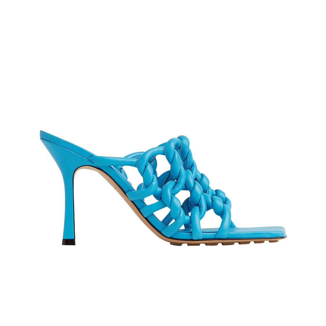 (W) 보테가 베네타 스트레치 트위스트 뮬 풀((W) Bottega Veneta Stretch Twist Mule Pool) - 1