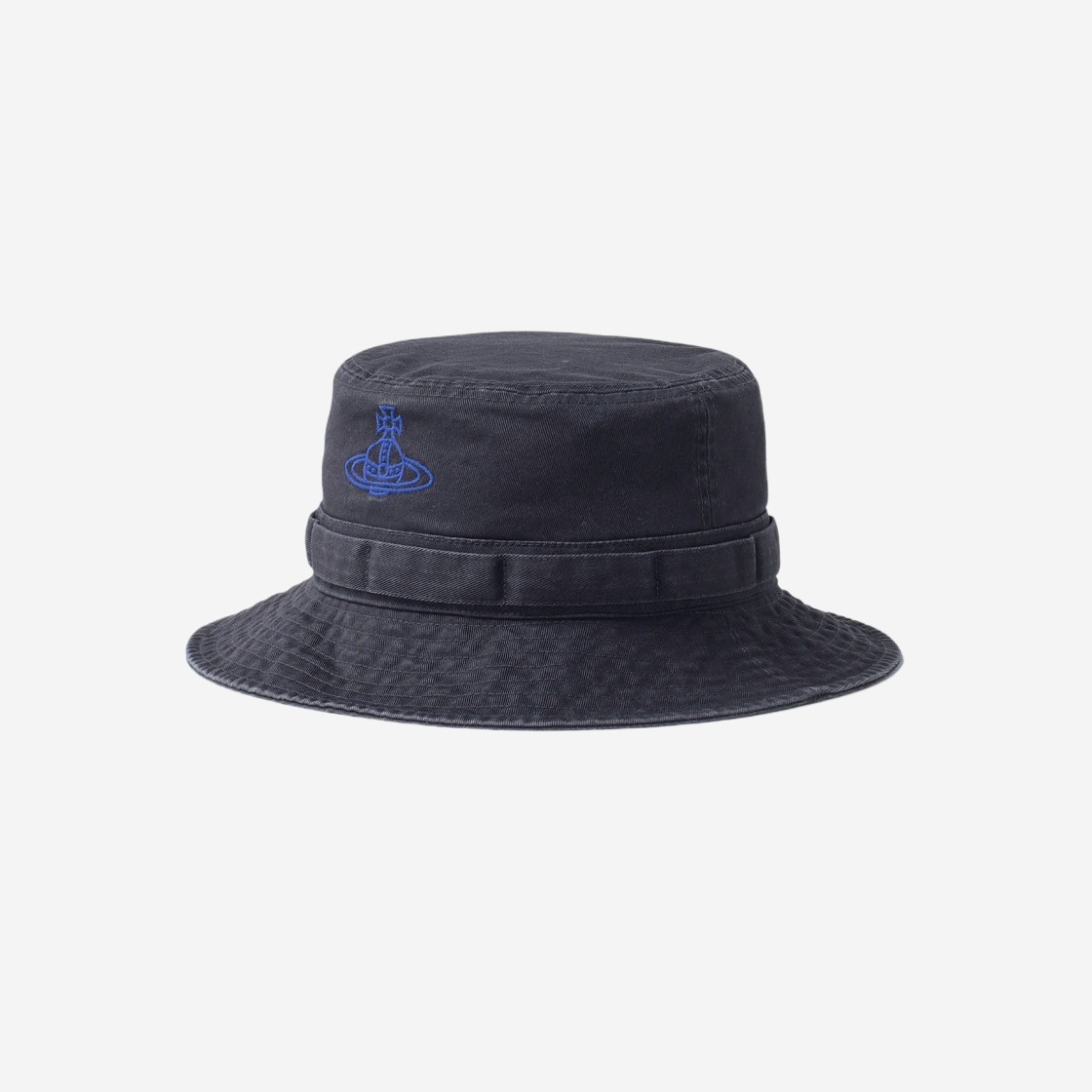 (W) Vivienne Westwood Cotton Twill Safari Hat Navy 상세 이미지 1