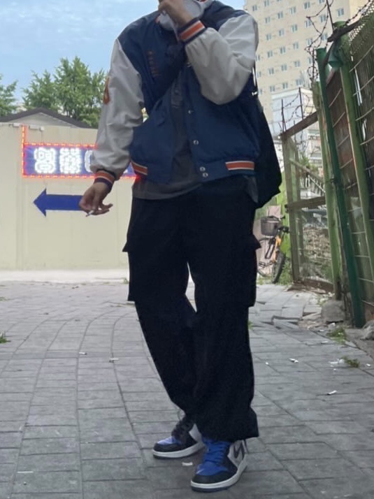 Jordan 1 Retro High OG Royal Toe 착용 스타일