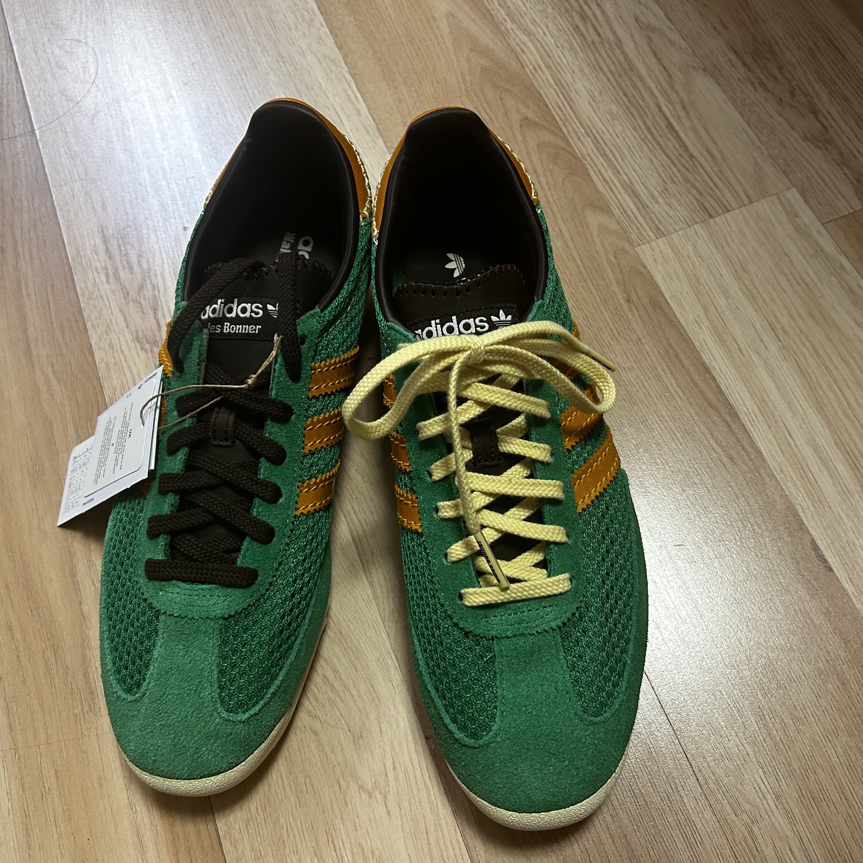 Adidas x Wales Bonner SL 72 Knit Green 착용 스타일 - 3