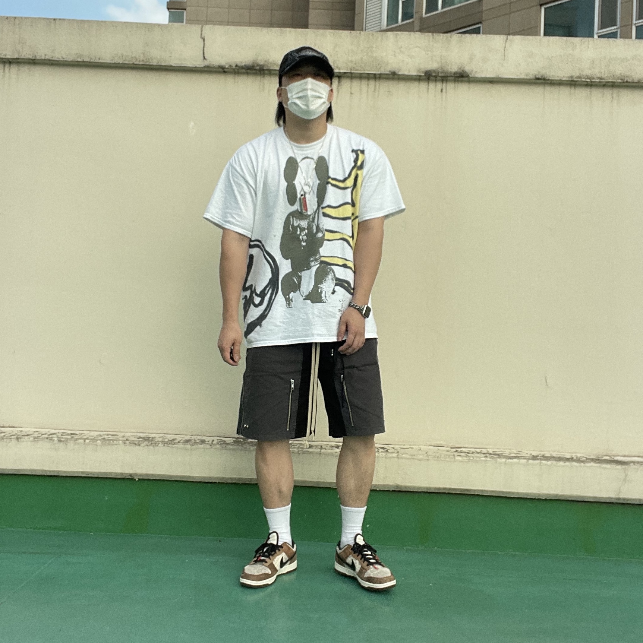 Nike Dunk Low PRM Head to Head, Supreme Metal Lighter Holster - 19SS 착용 스타일 - 2