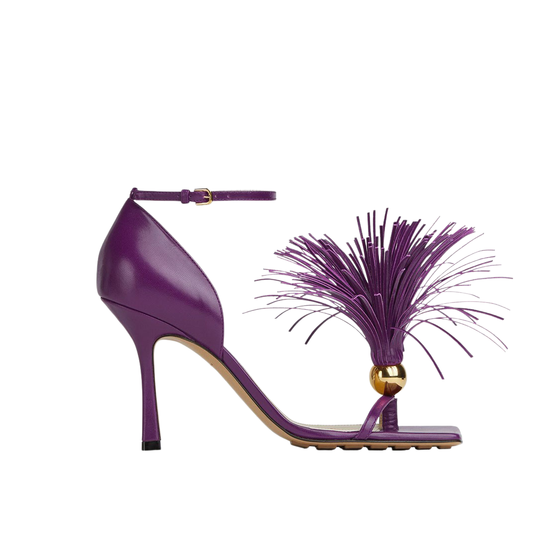 (W) 보테가 베네타 스트레치 스트랩 샌들 베놈((W) Bottega Veneta Stretch Strap Sandal Venom) - 1