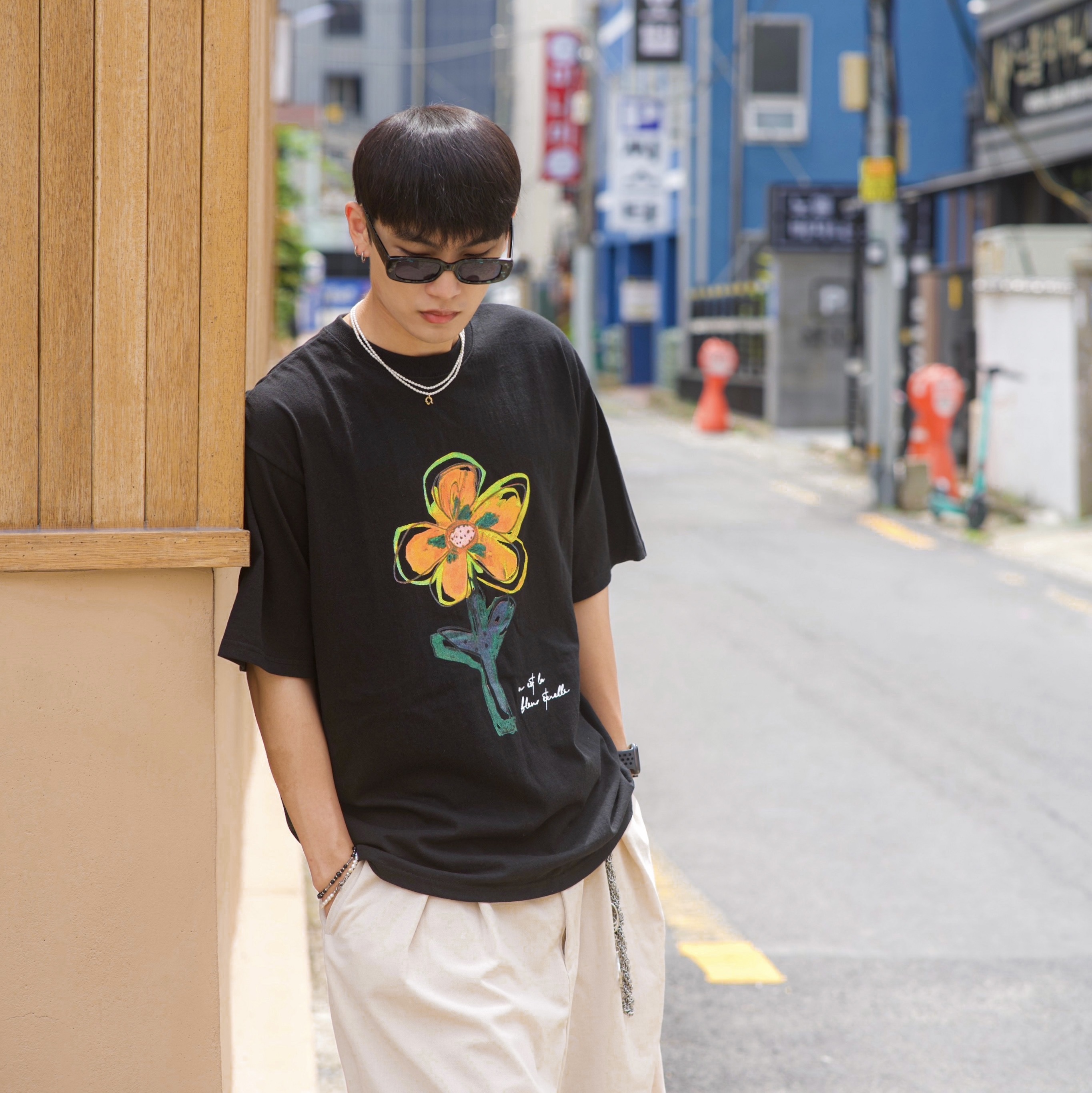 Maison Mihara Yasuhiro x Phenomenon Blakey OG Sole Canvas Low-top Sneakers Black Black 착용 스타일 - 3
