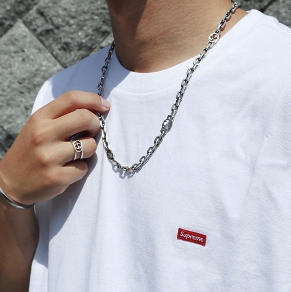 Supreme Small Box T-Shirt White 착용 스타일