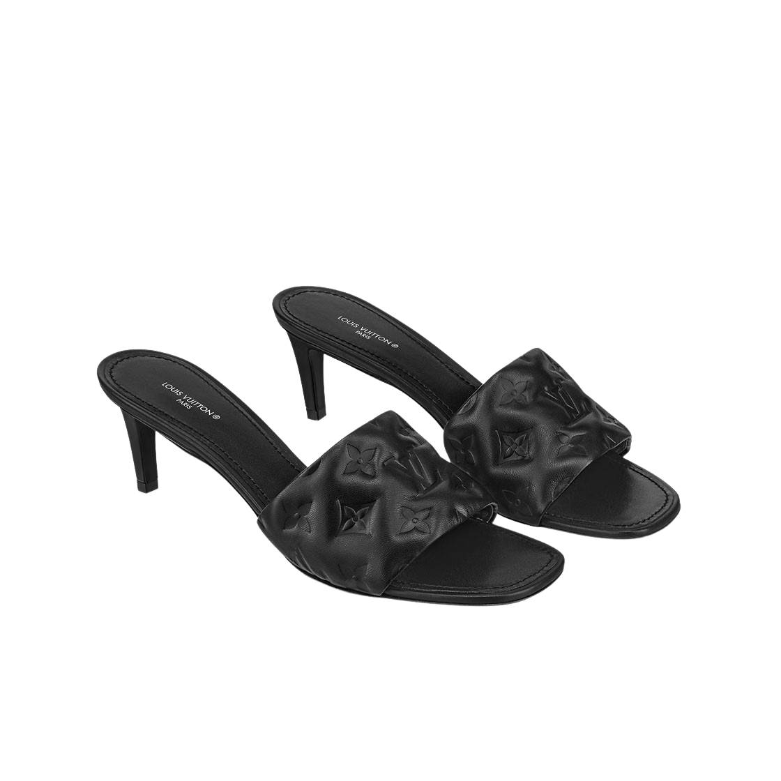 (W) 루이비통 리바이벌 뮬 블랙((W) Louis Vuitton Revival Mule Black) - 2