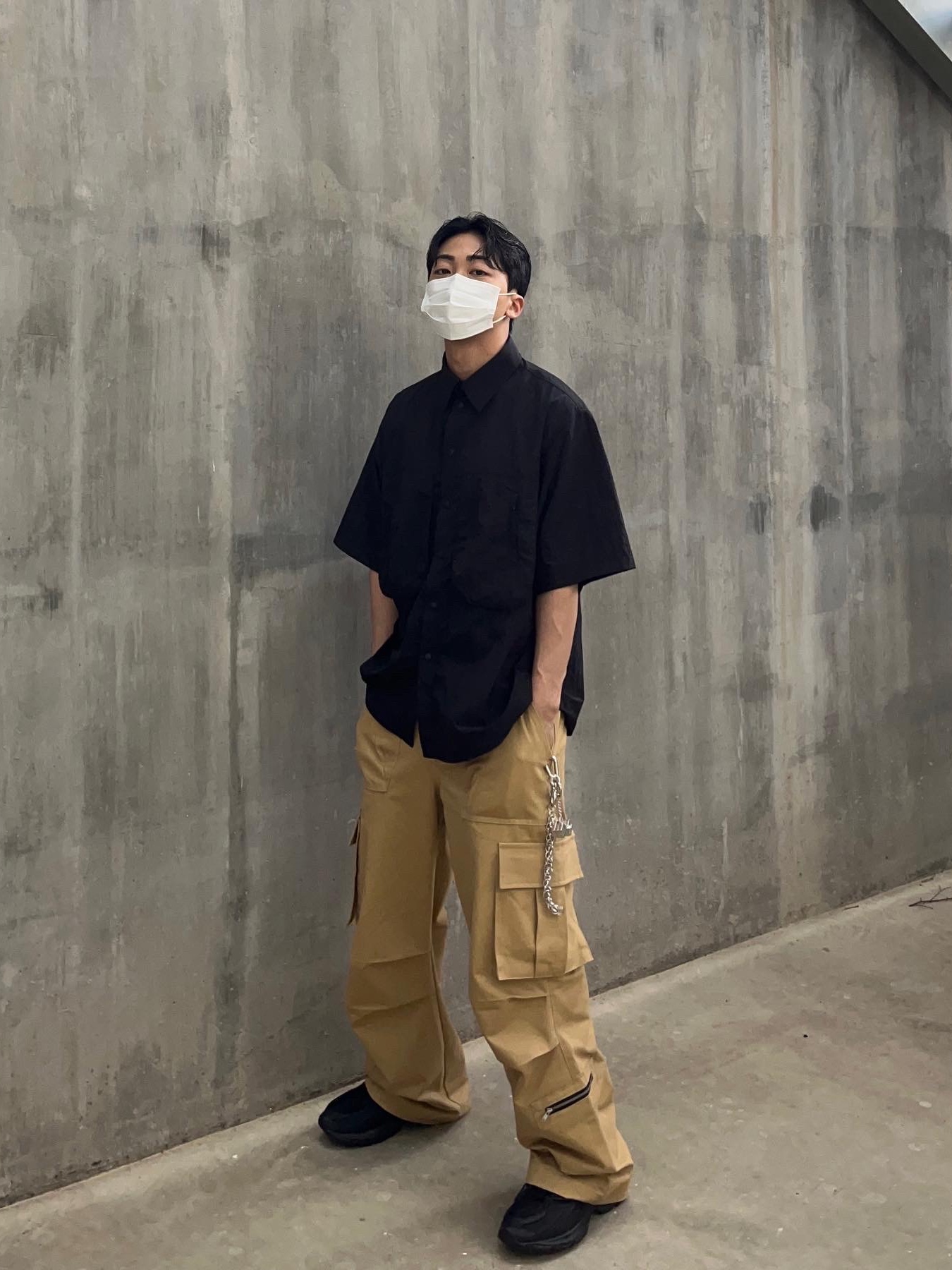 Reebok x Kanghyuk Premier Road Modern Mid Black 착용 스타일