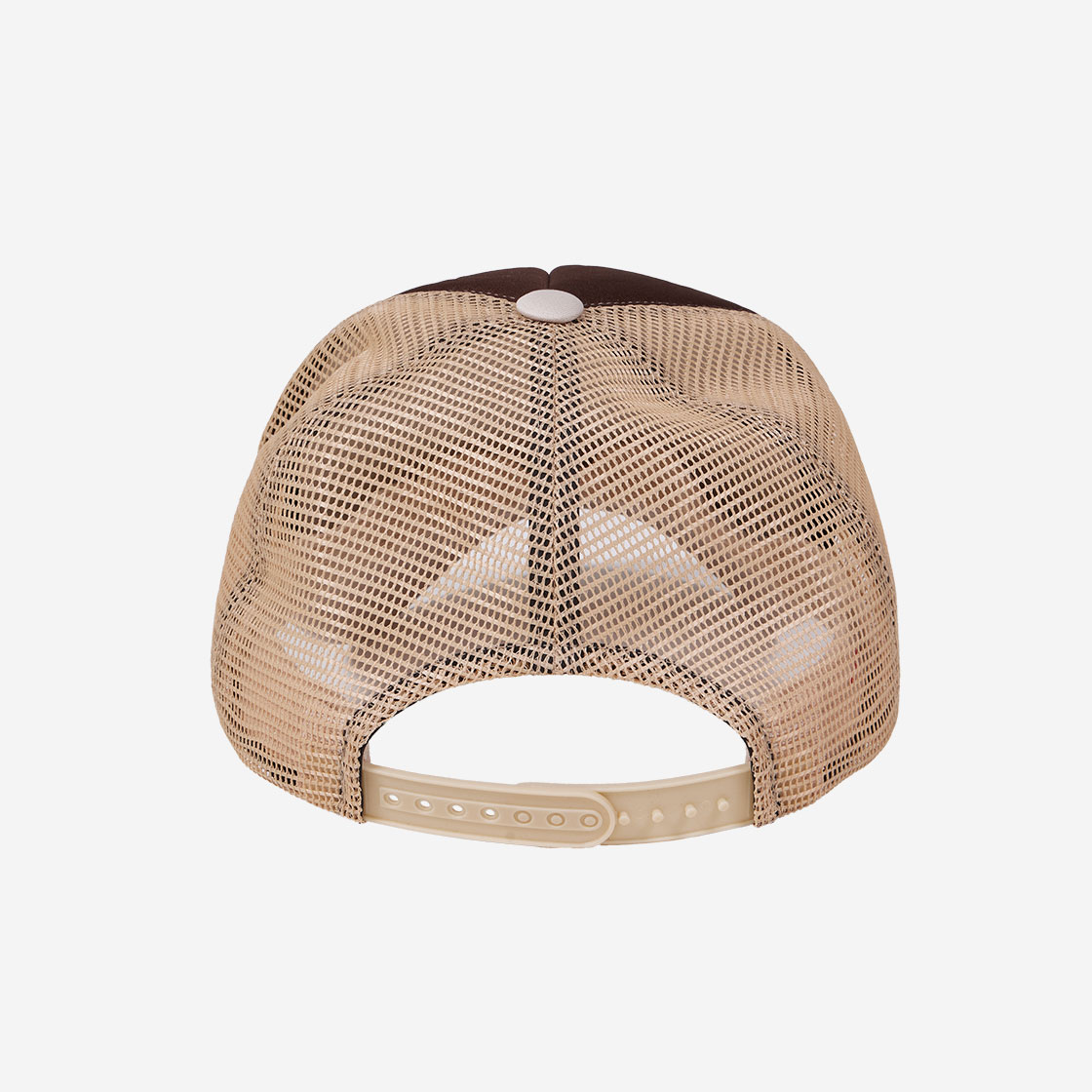 ★THE MUSEUM VISITOR★ PARTY LOGO MESH CAP BROWN 09692 더뮤지엄비지터 파티 로고 메시캡 브라운 | The Museum Visitor
