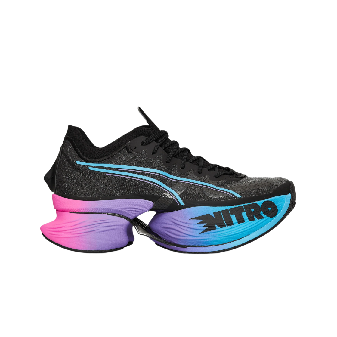푸마 패스트로이드 블랙 루미너스 퍼플(Puma Fastroid Black Luminous Purple) - 1