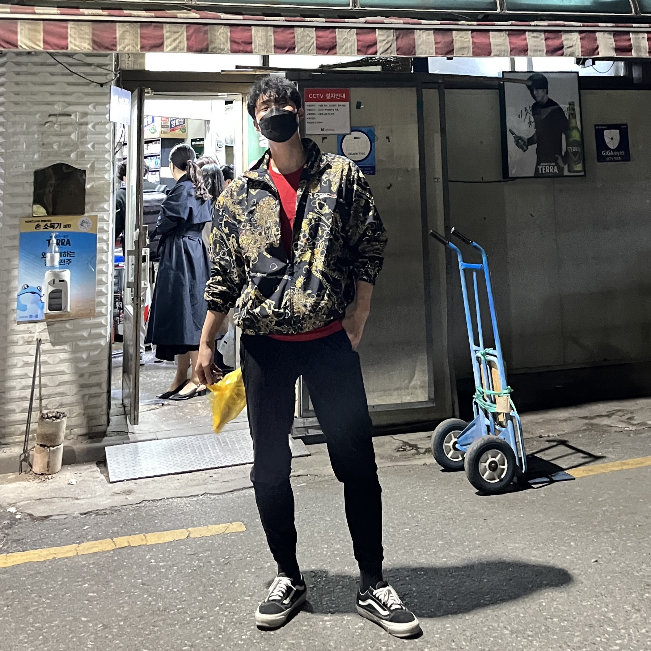 Vans Vault OG Old Skool LX Black 착용 스타일