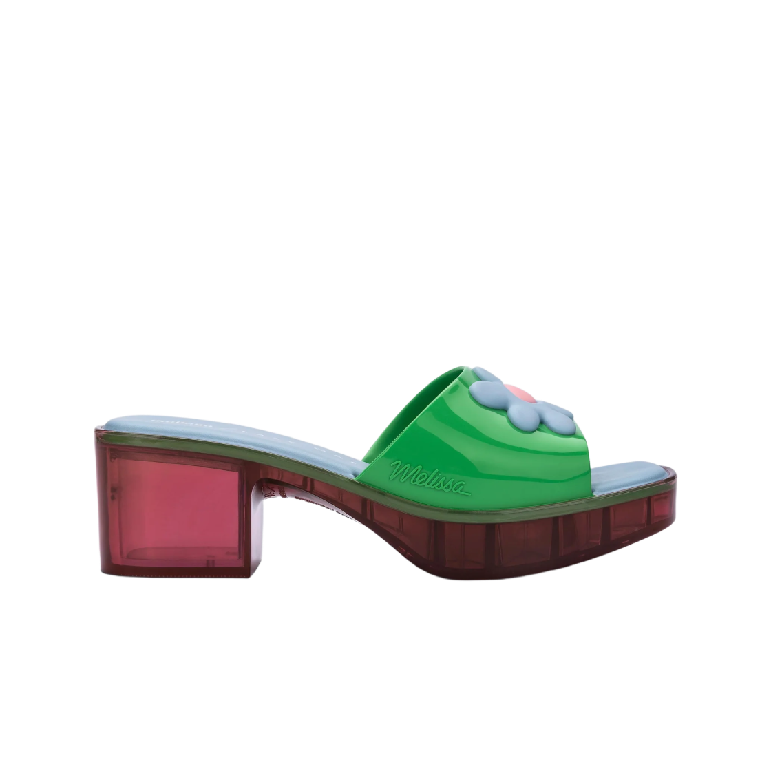 (W) 멜리사 x 레이지 오프 쉐이프 그린((W) Melissa x Lazy Oaf Shape Green) - 1