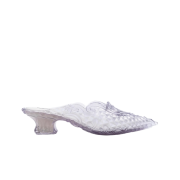 (W) Melissa x Y Project Court Shoe Clear White