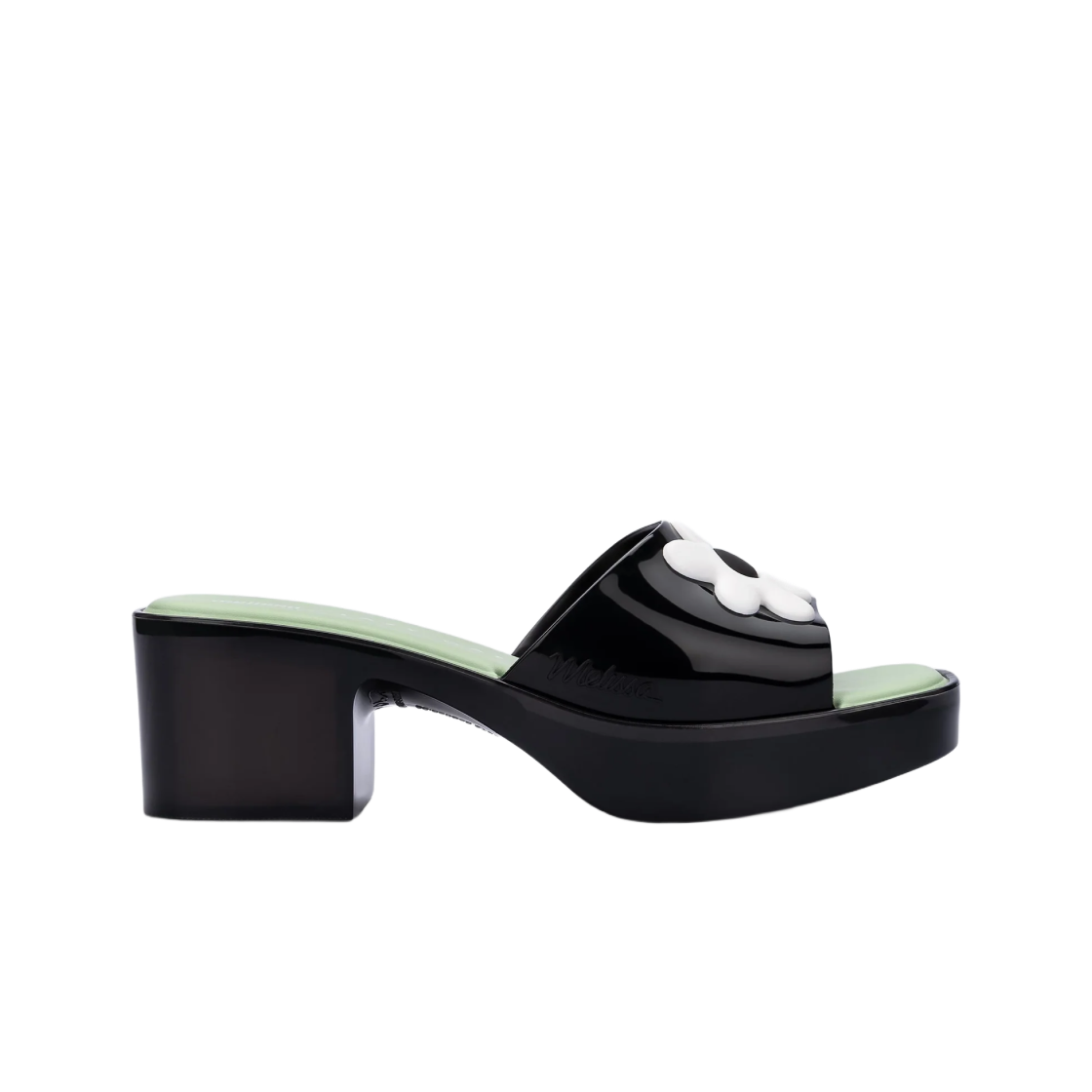 (W) 멜리사 x 레이지 오프 쉐이프 블랙((W) Melissa x Lazy Oaf Shape Black) - 1
