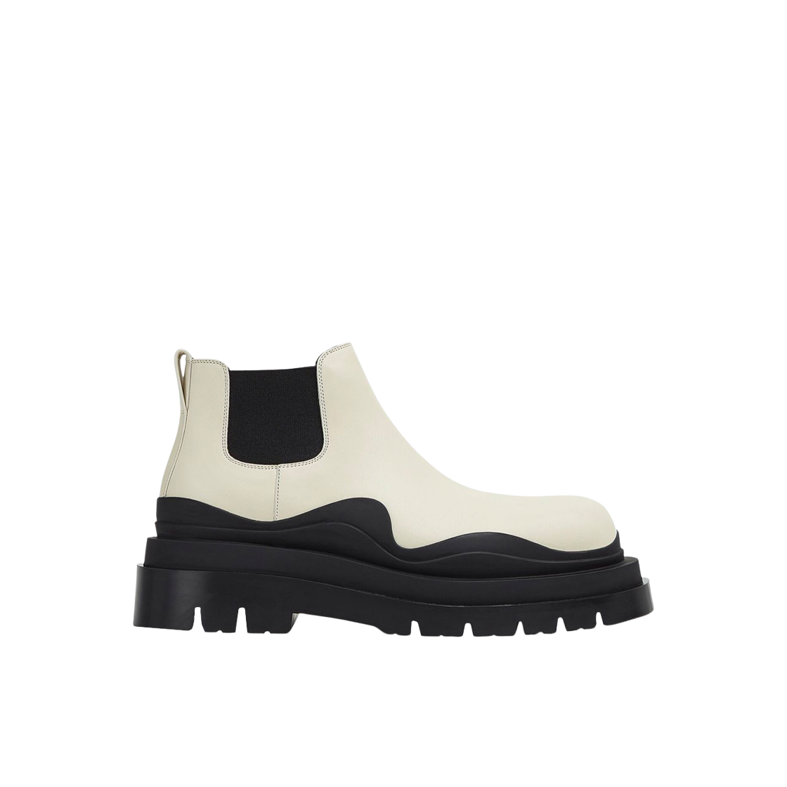 보테가 베네타 타이어 앵클 첼시 부츠 씨 솔트(Bottega Veneta Tire Ankle Chelsea Boot Sea Salt) - 1