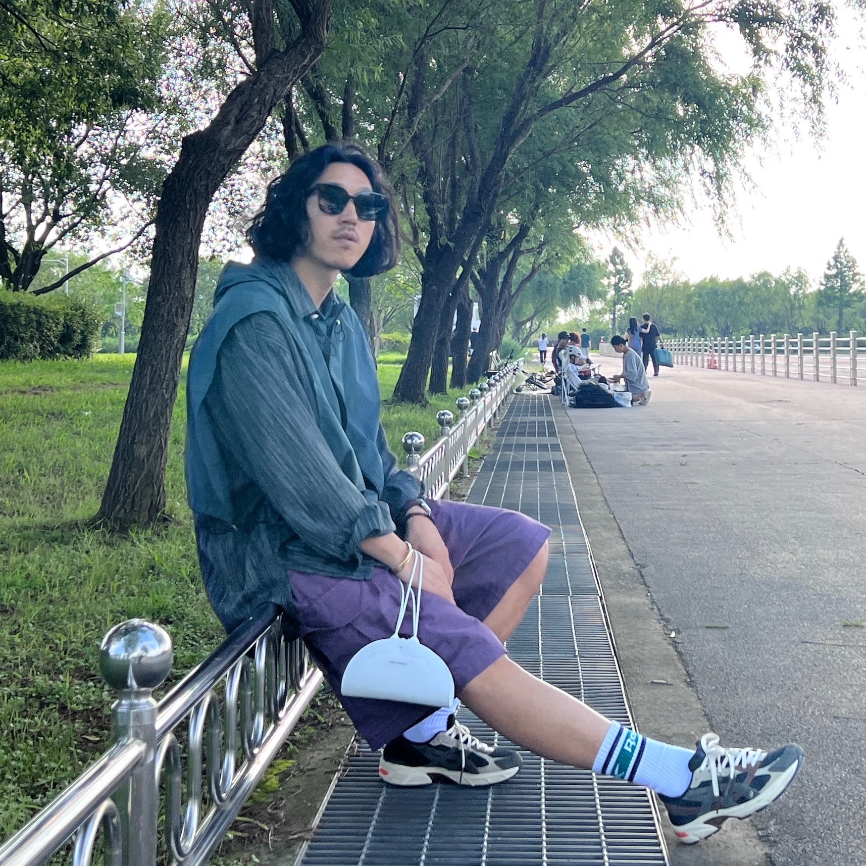 Asics x Hal Studios Gel-1130 MK-II Forest 착용 스타일 - 1