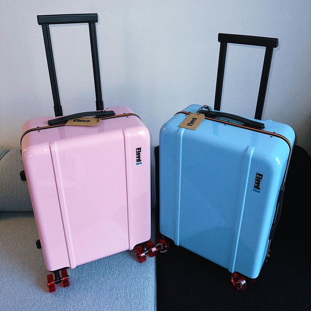 Floyd Cabin Sugar Pink, Floyd Cabin Miami Blue 착용 스타일