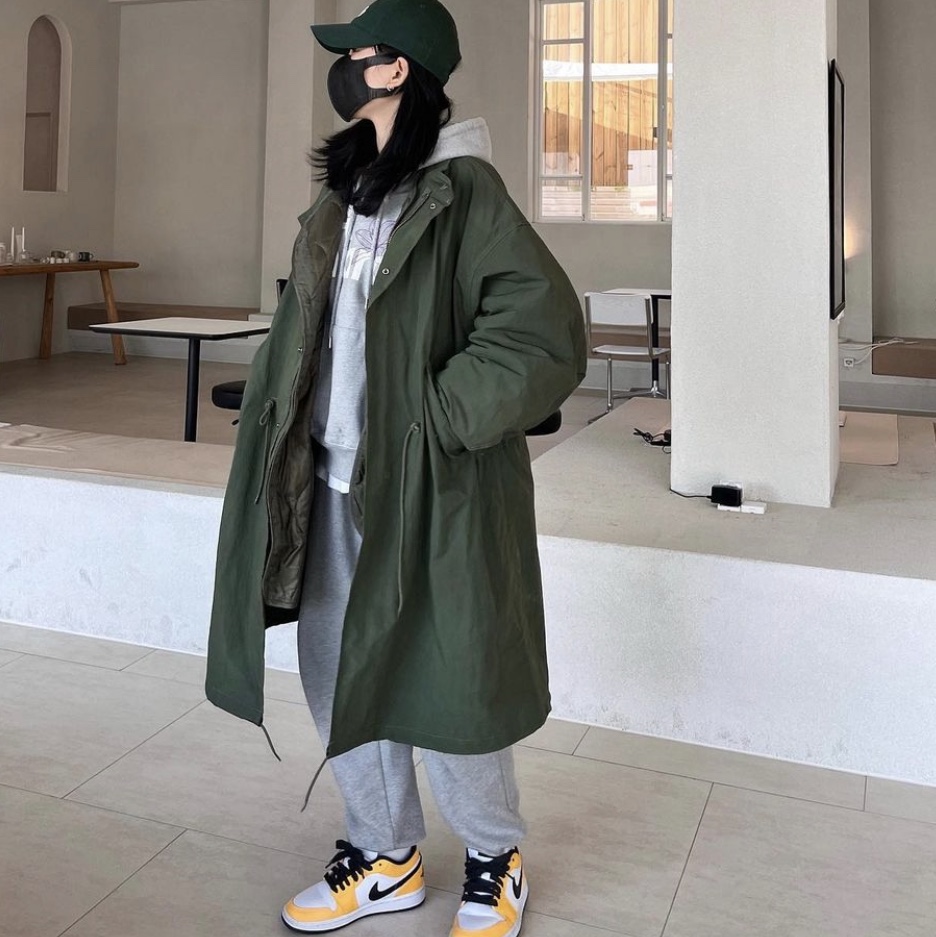 (W) Jordan 1 Low SE Laser Orange 착용 스타일