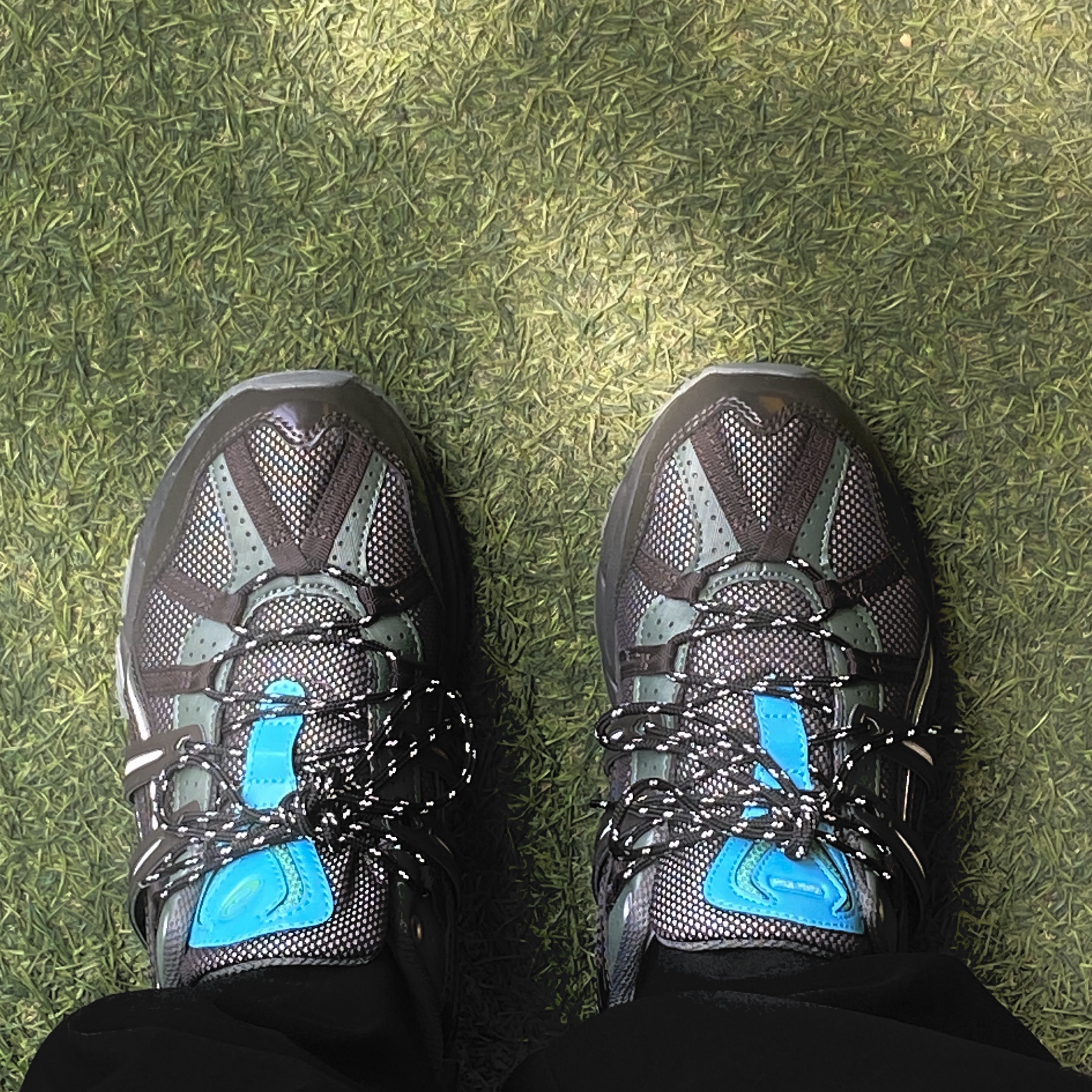 (W) Asics x Matin Kim Gel-Sonoma 15-50 Black Pure Silver 착용 스타일