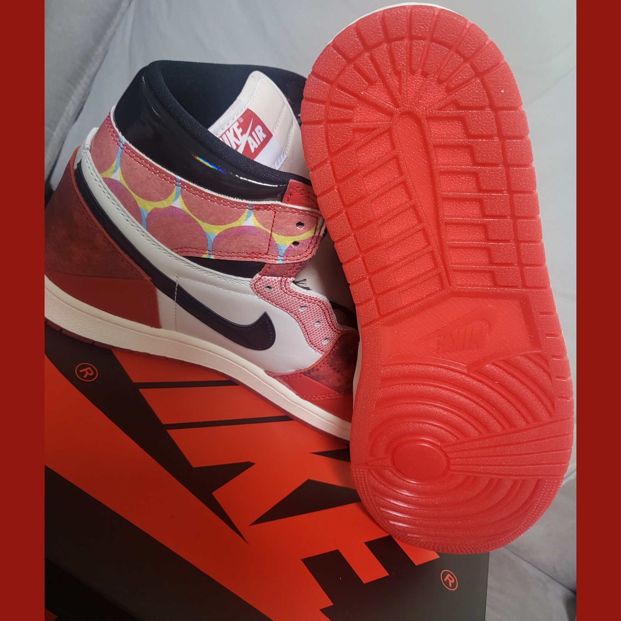 Jordan 1 Retro High Spider-Man Next Chapter 착용 스타일 - 4